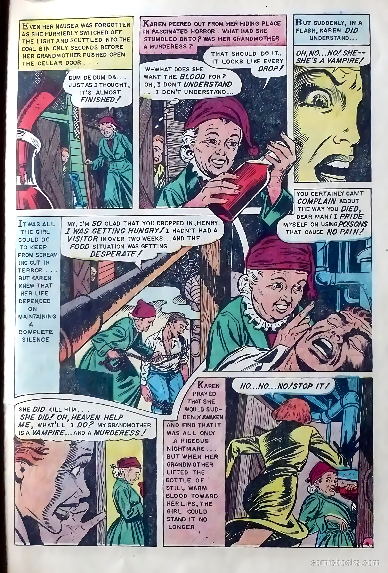 Mysterious Adventures #21 (1954) — page 31 of 36