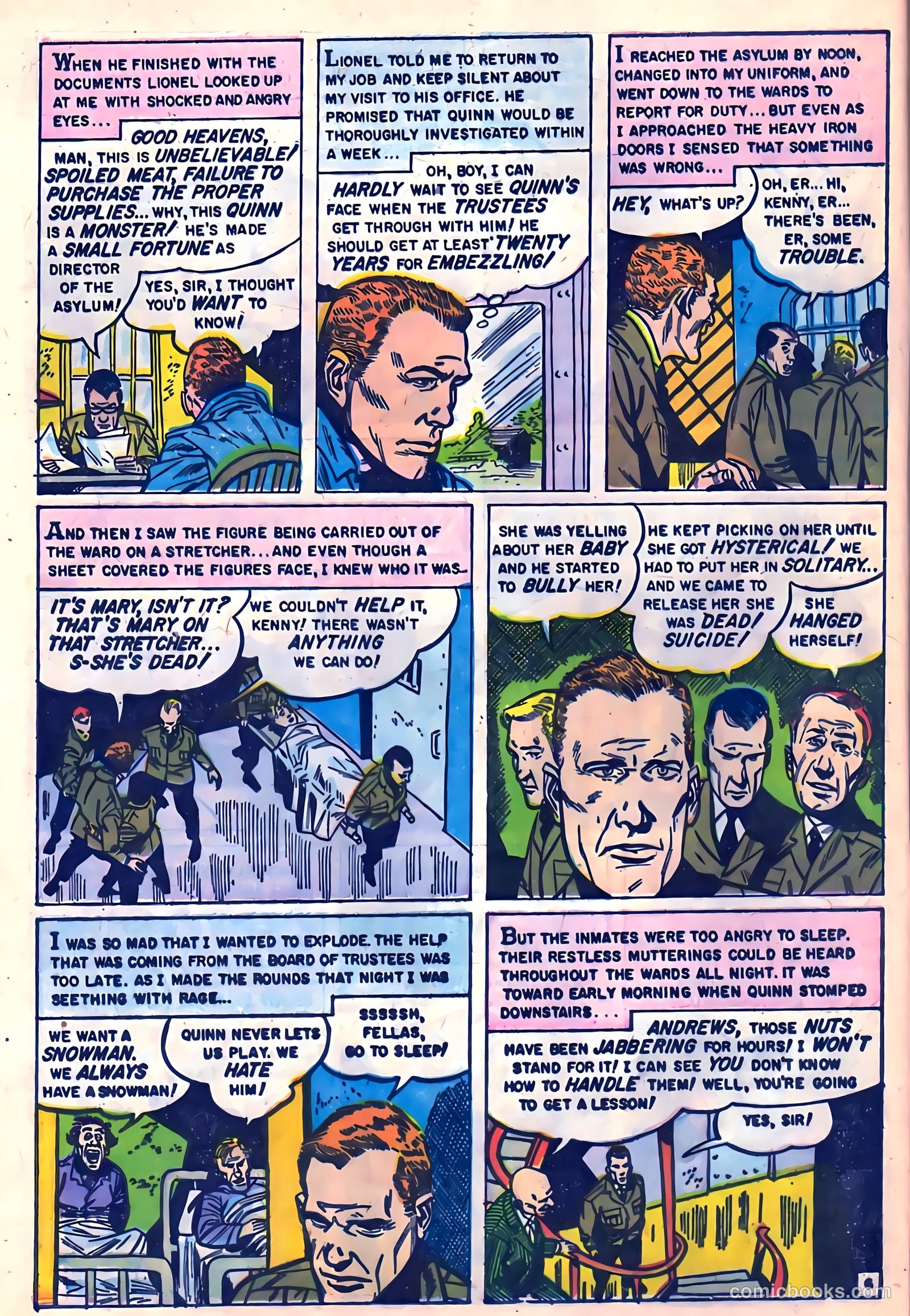 Mysterious Adventures #22 (1954) — page 8 of 36