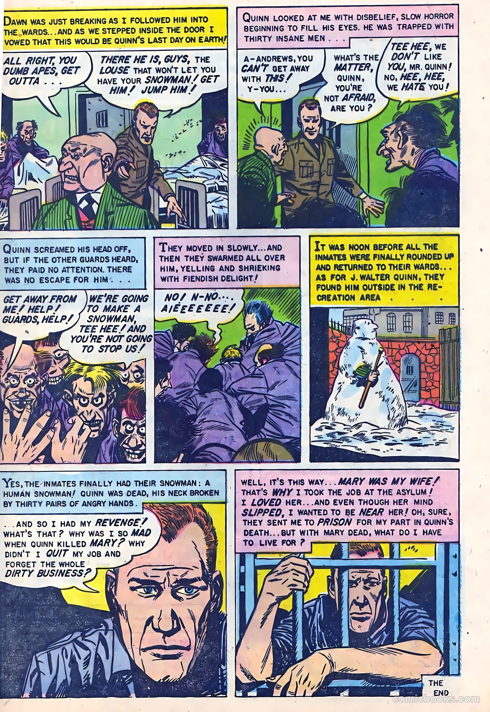 Mysterious Adventures #22 (1954) — page 9 of 36