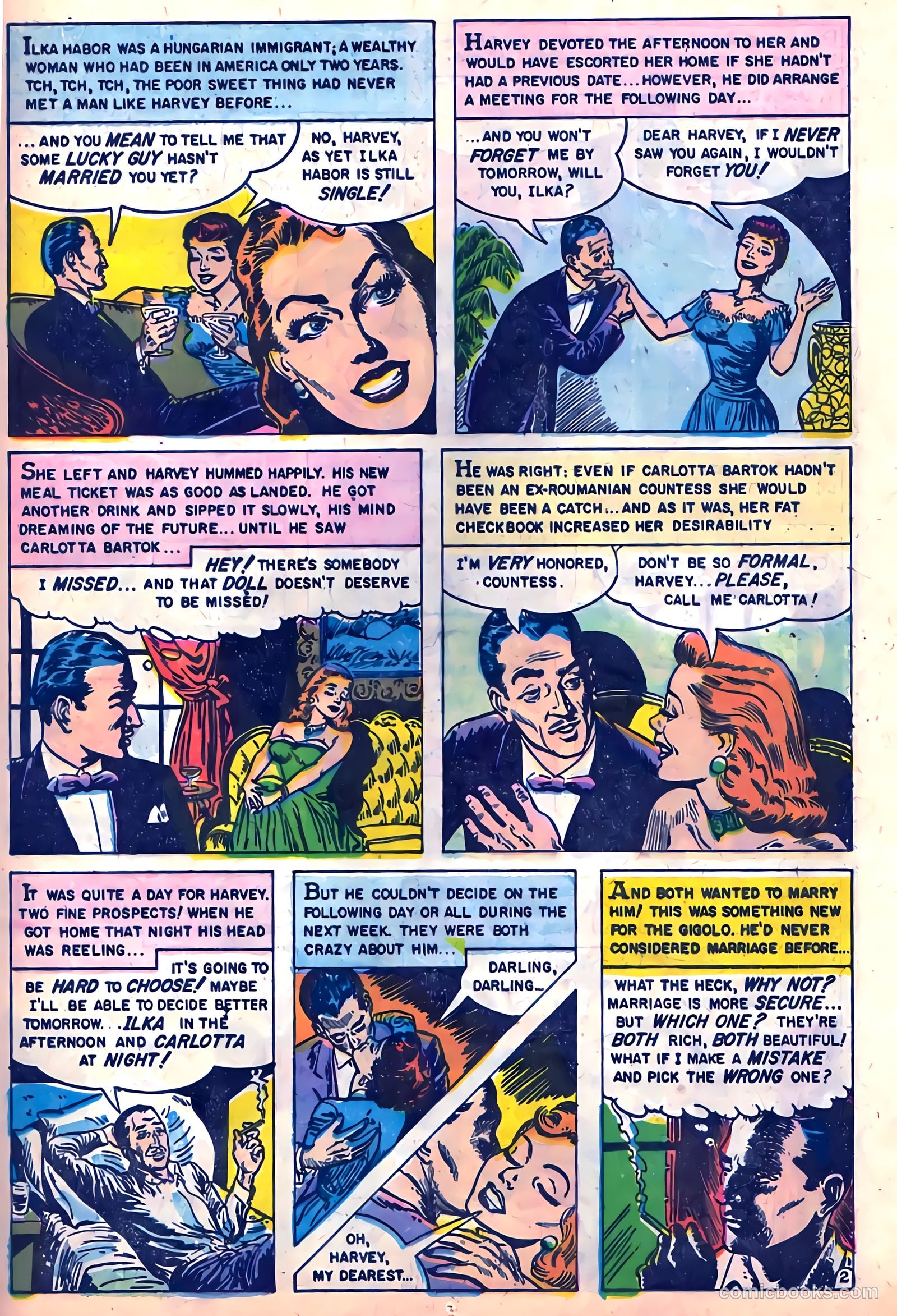 Mysterious Adventures #22 (1954) — page 13 of 36