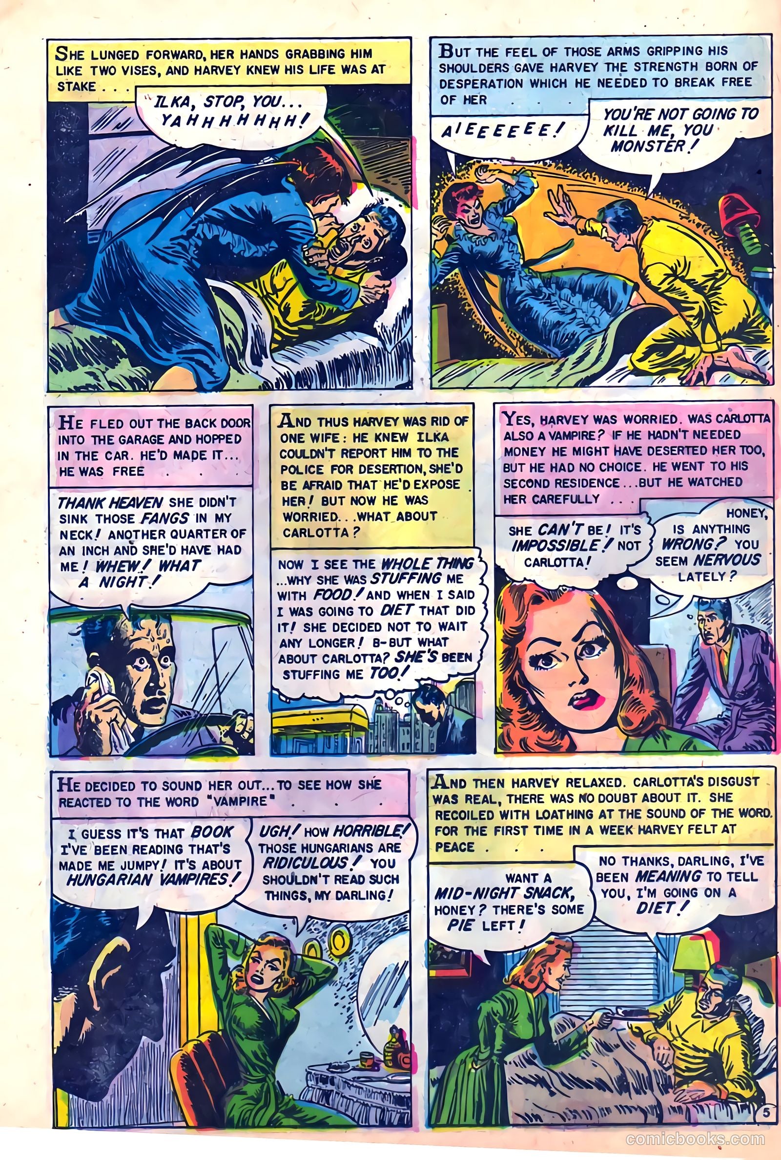 Mysterious Adventures #22 (1954) — page 16 of 36