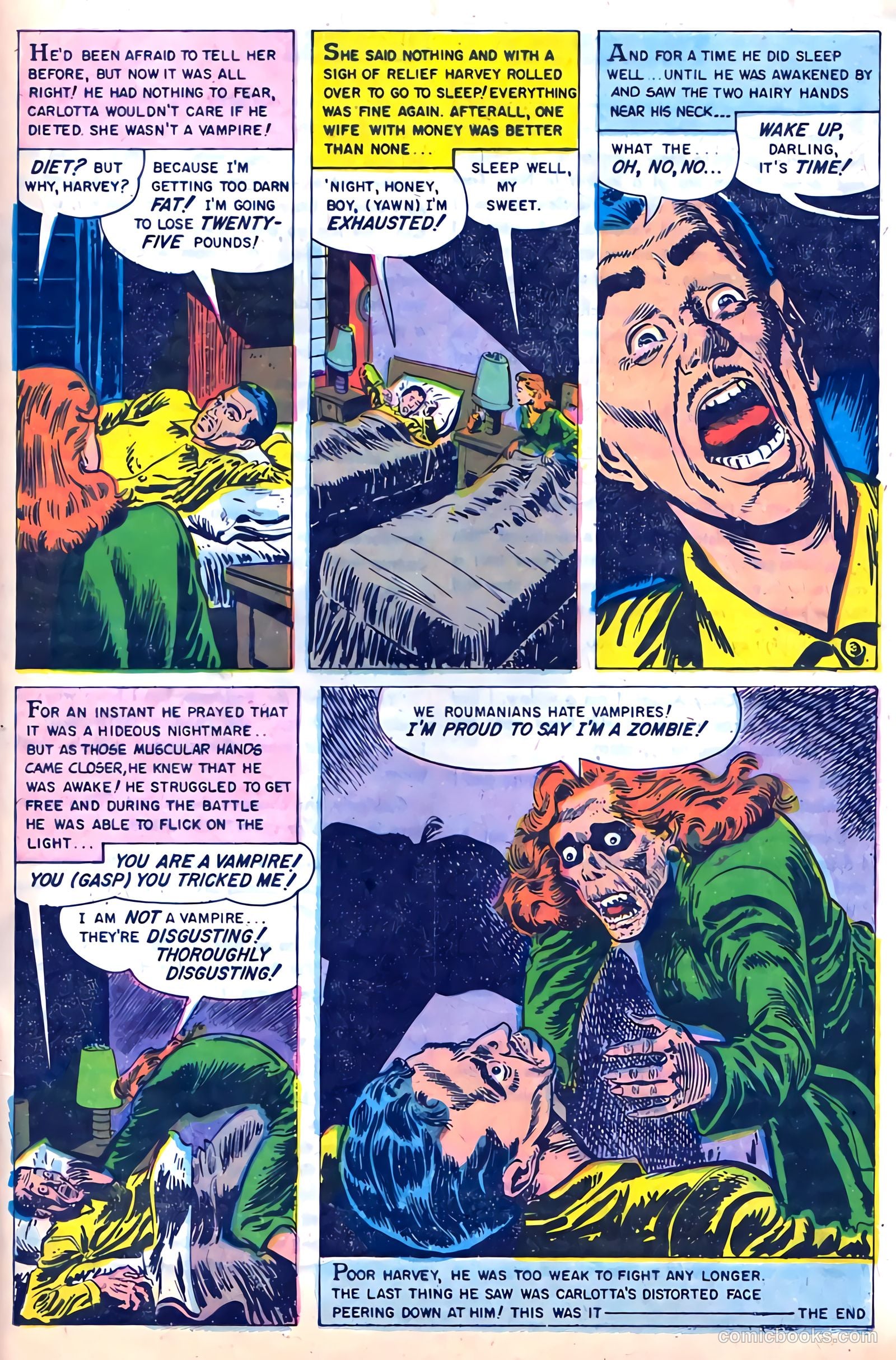 Mysterious Adventures #22 (1954) — page 17 of 36