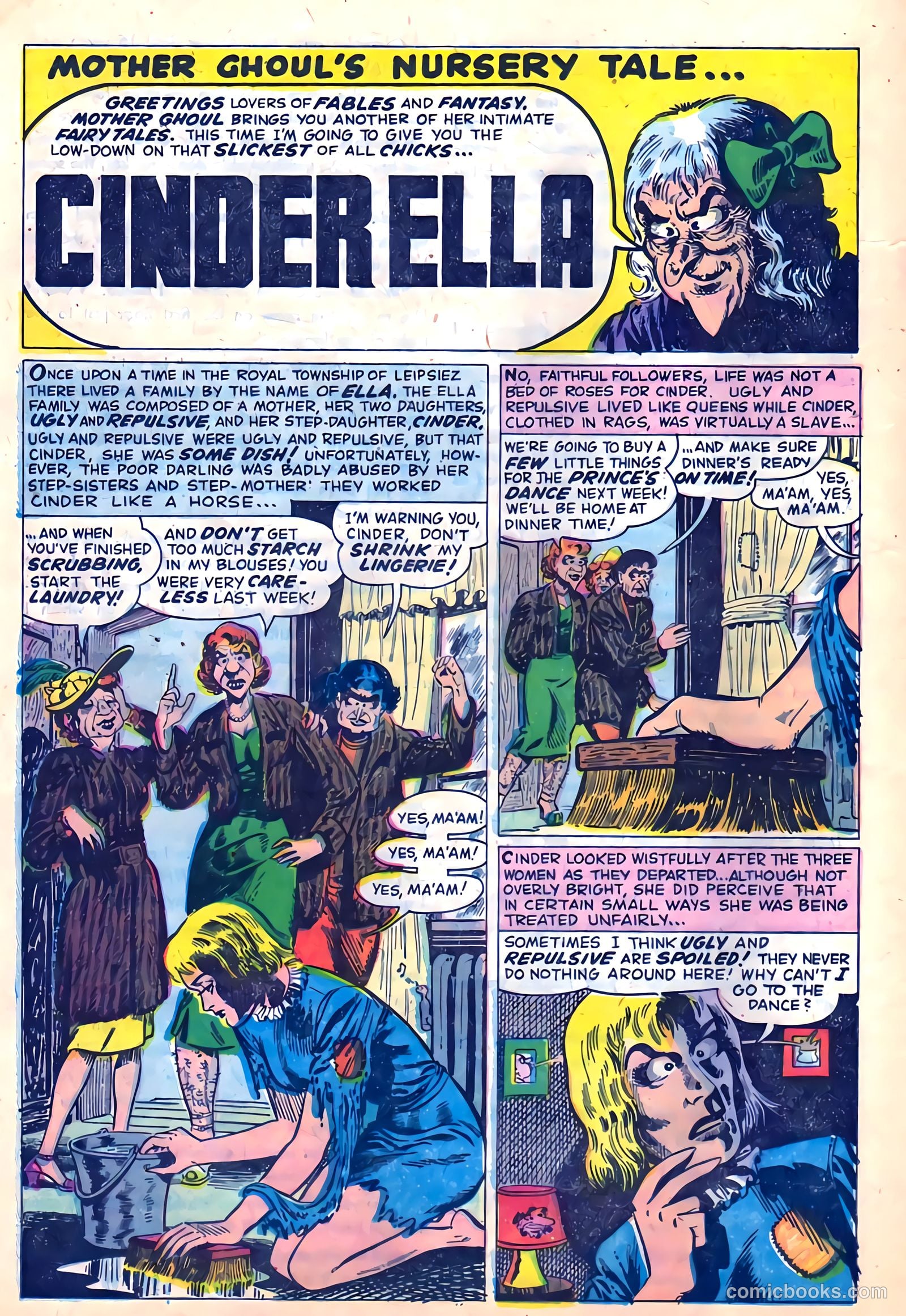 Mysterious Adventures #22 (1954) — page 20 of 36