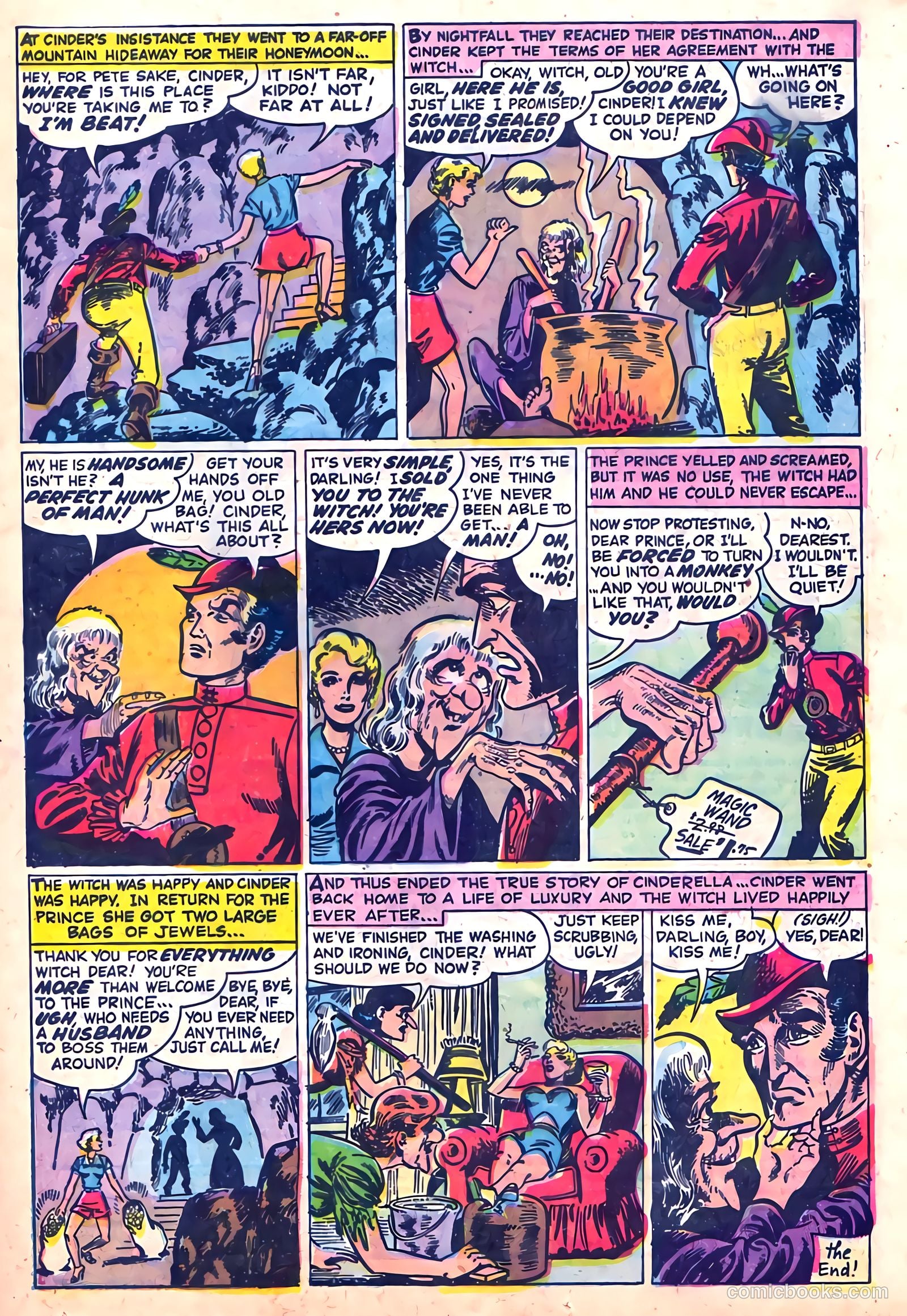 Mysterious Adventures #22 (1954) — page 25 of 36