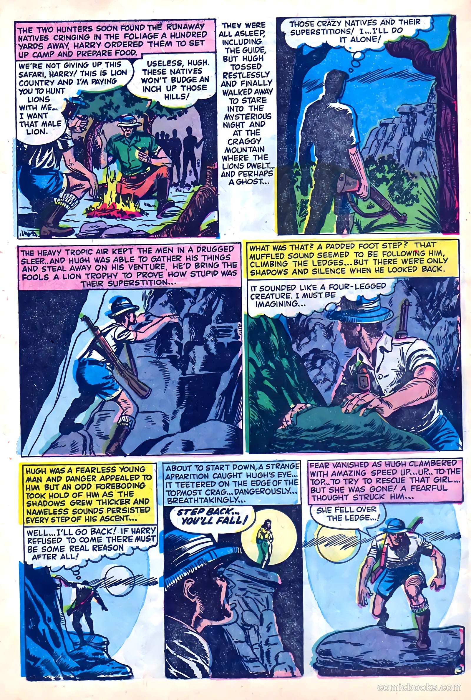 Mysterious Adventures #22 (1954) — page 30 of 36