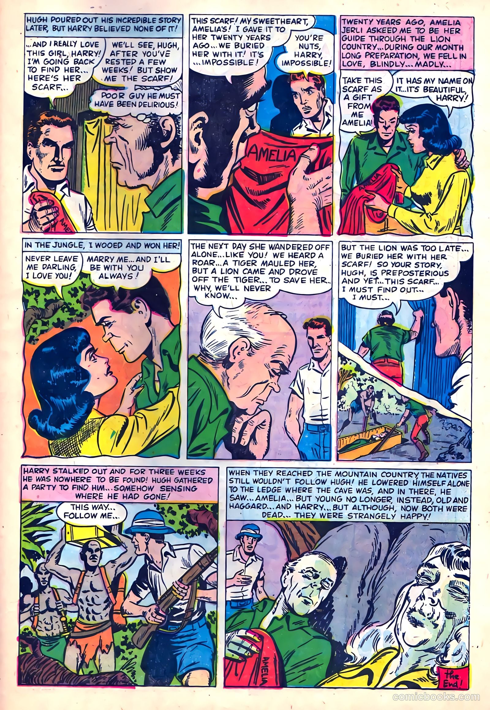 Mysterious Adventures #22 (1954) — page 33 of 36