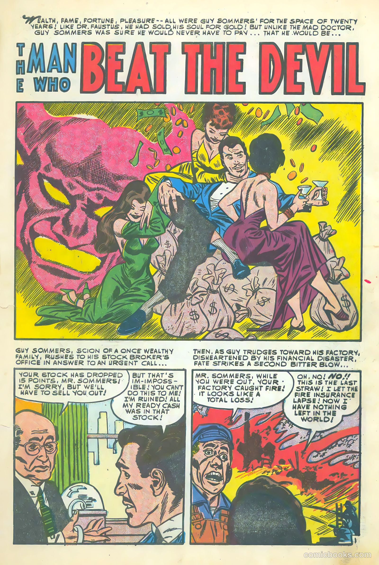 Mysterious Adventures #23 (1954) — page 3 of 36
