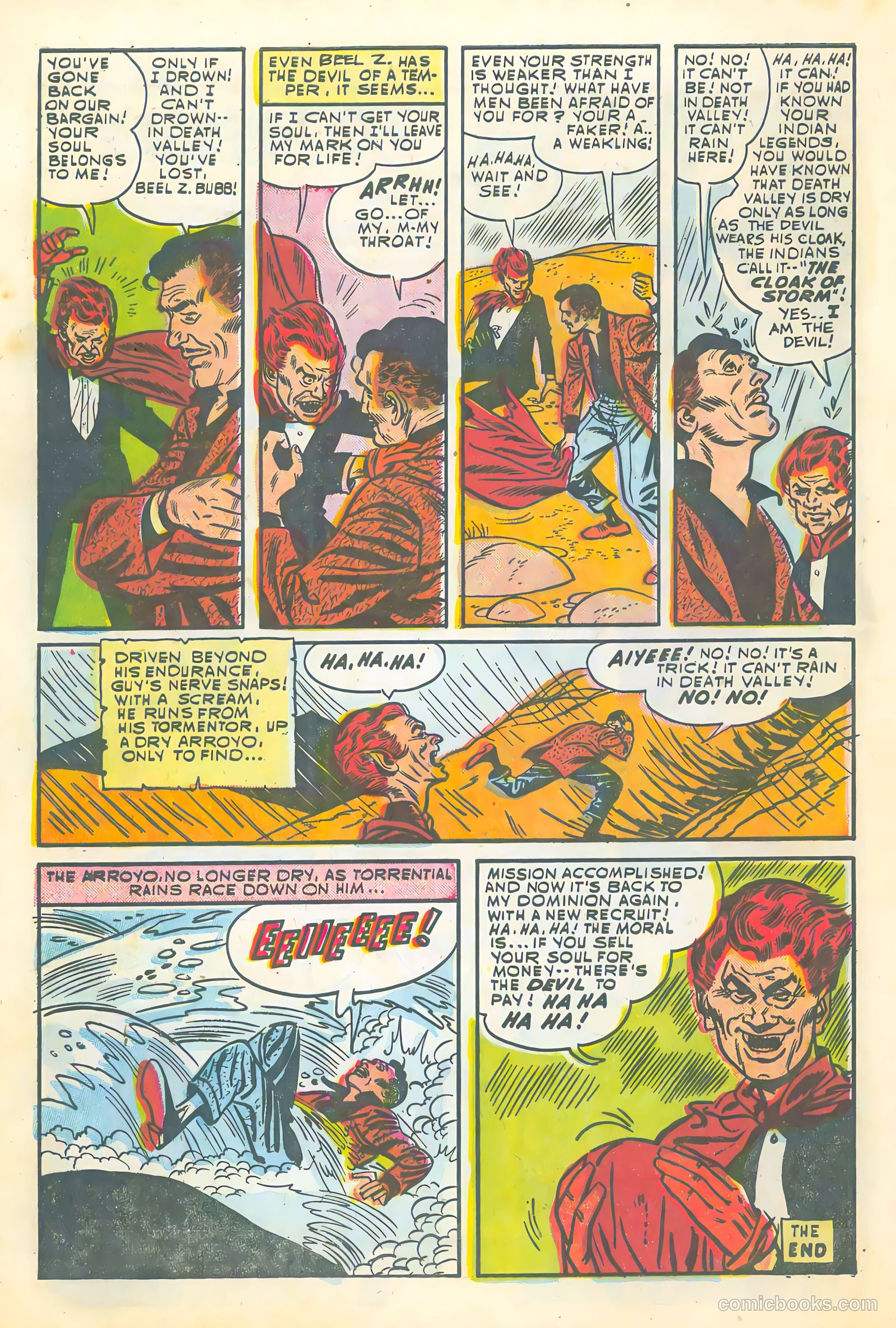 Mysterious Adventures #23 (1954) — page 8 of 36