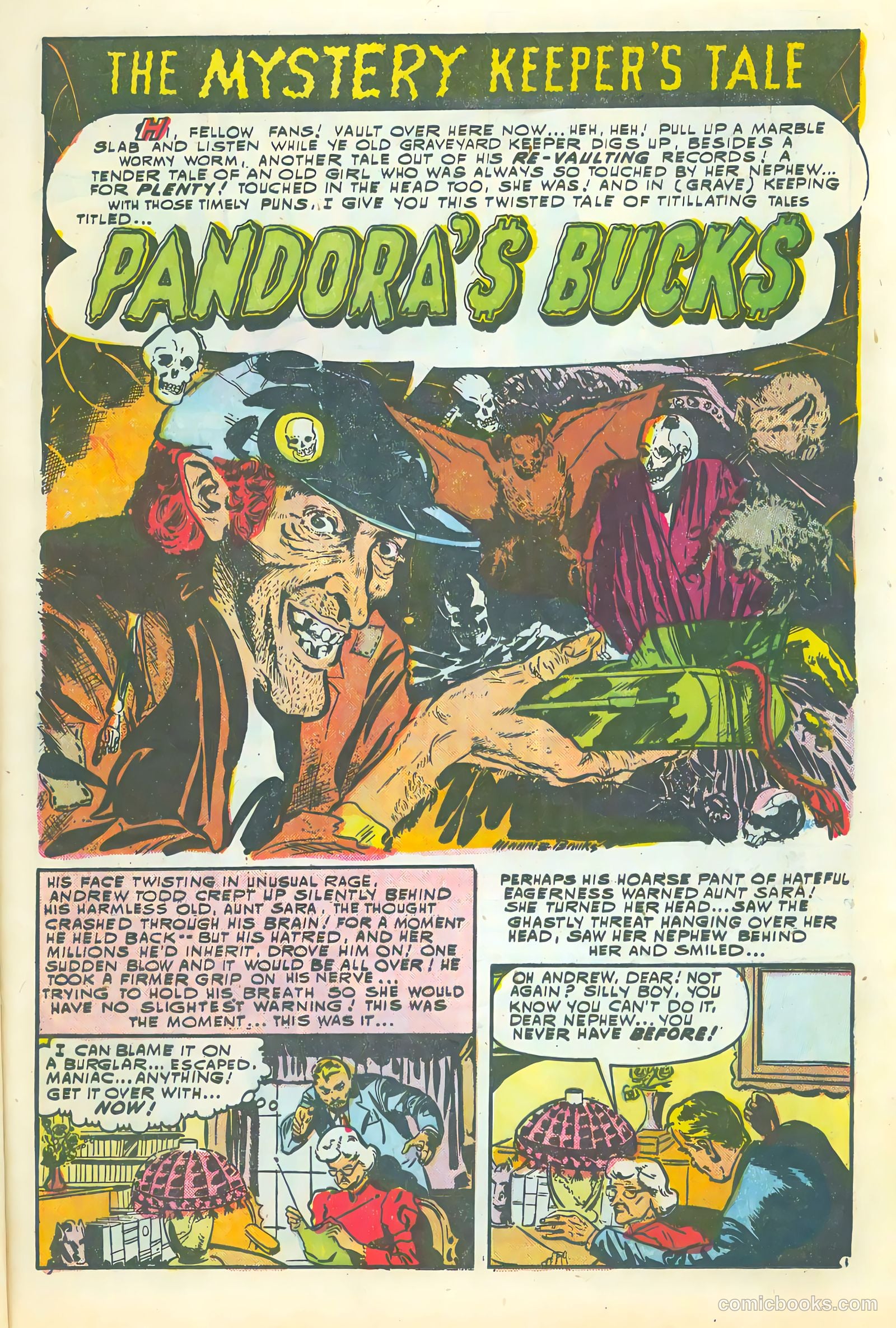 Mysterious Adventures #23 (1954) — page 13 of 36