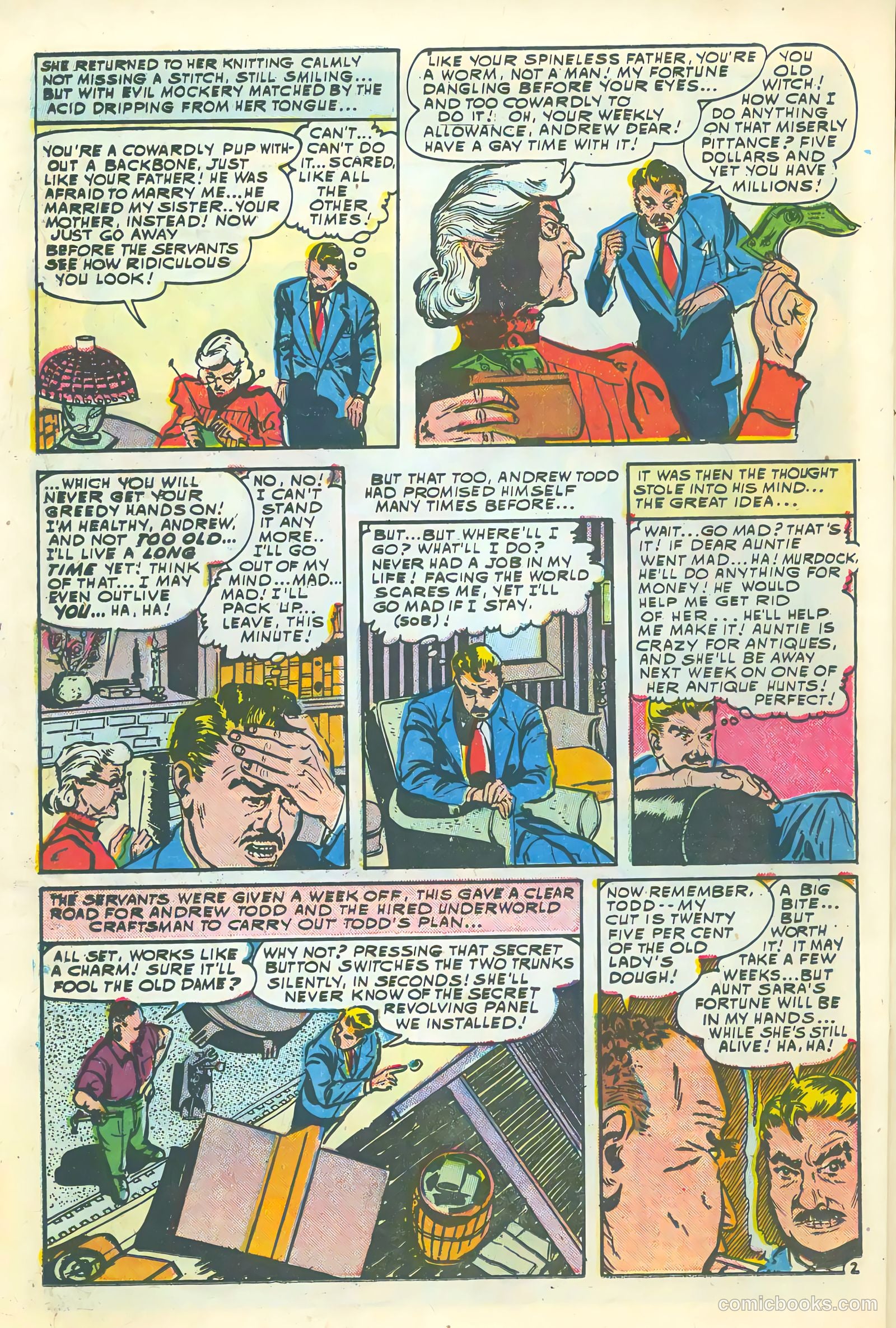 Mysterious Adventures #23 (1954) — page 14 of 36