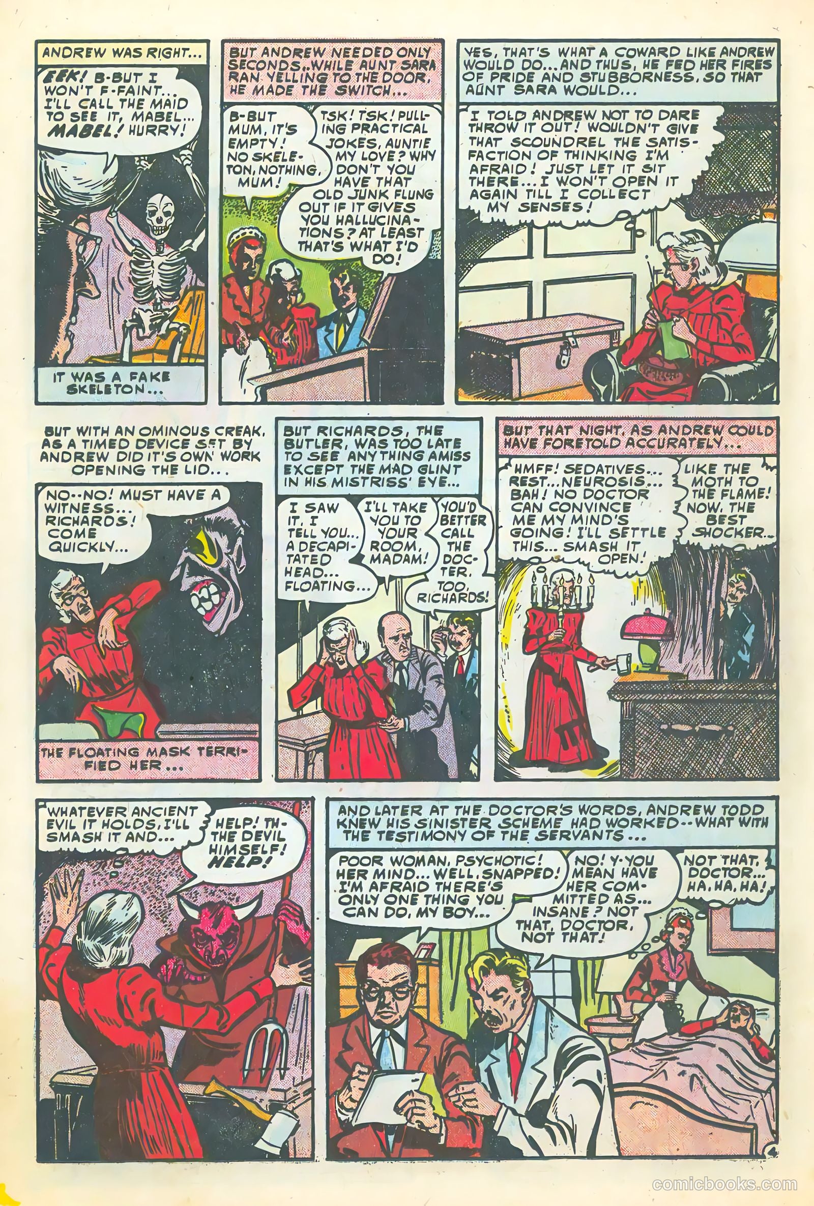 Mysterious Adventures #23 (1954) — page 16 of 36