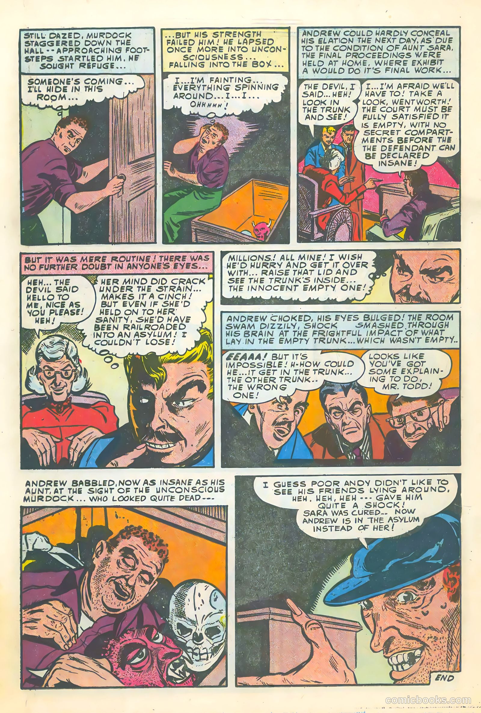 Mysterious Adventures #23 (1954) — page 18 of 36