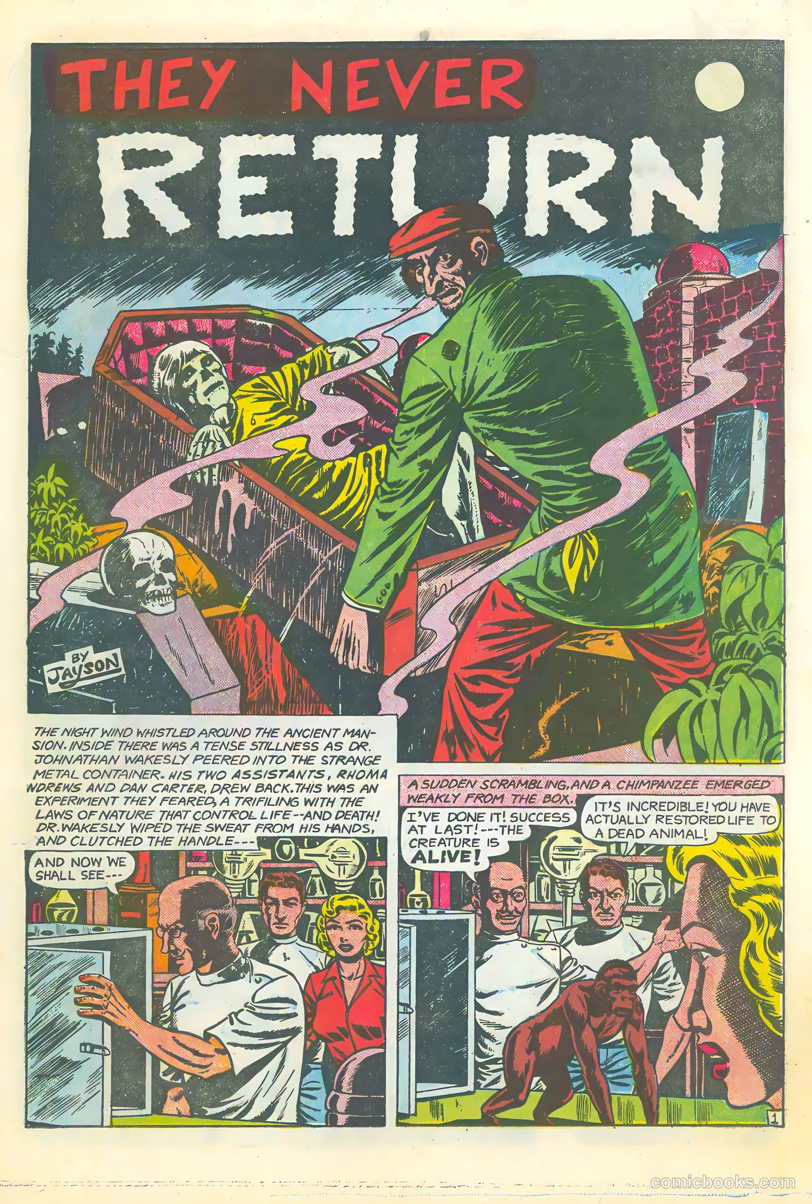 Mysterious Adventures #23 (1954) — page 19 of 36