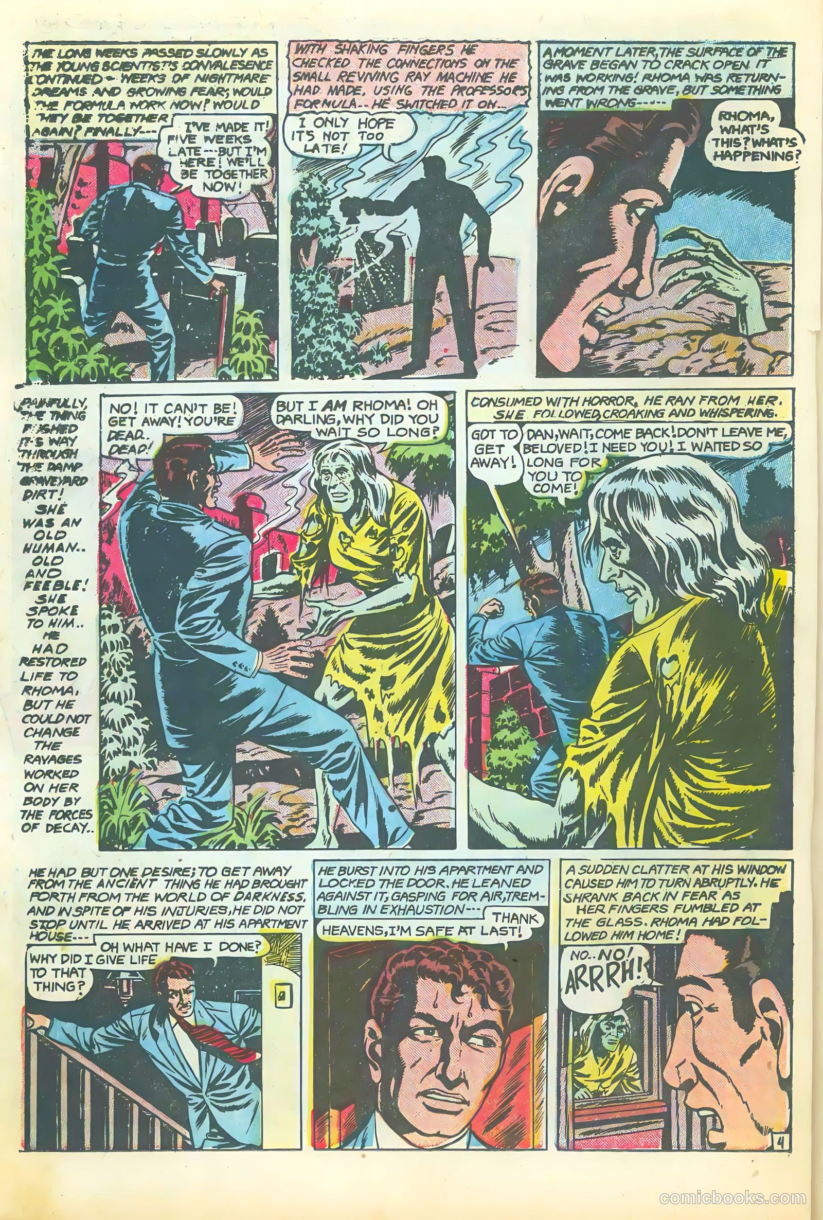 Mysterious Adventures #23 (1954) — page 22 of 36