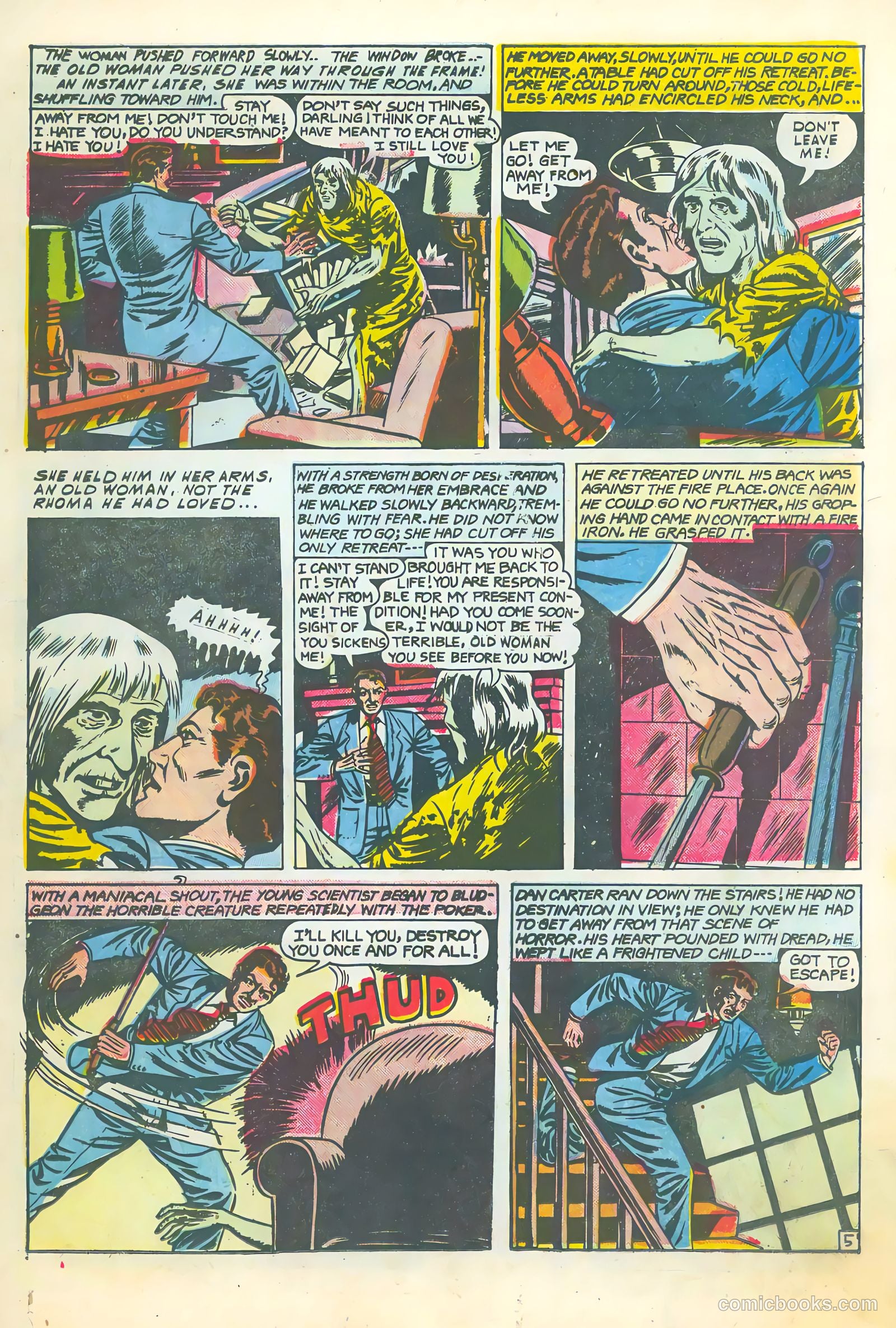 Mysterious Adventures #23 (1954) — page 23 of 36