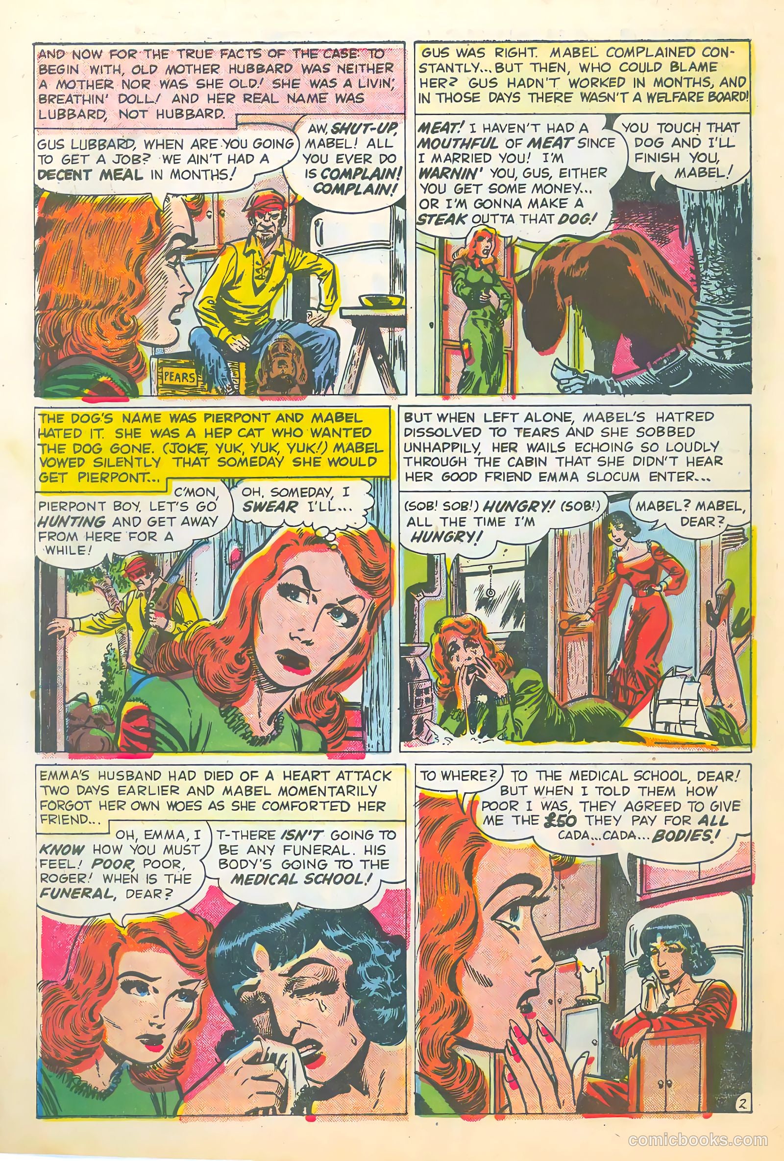 Mysterious Adventures #23 (1954) — page 30 of 36