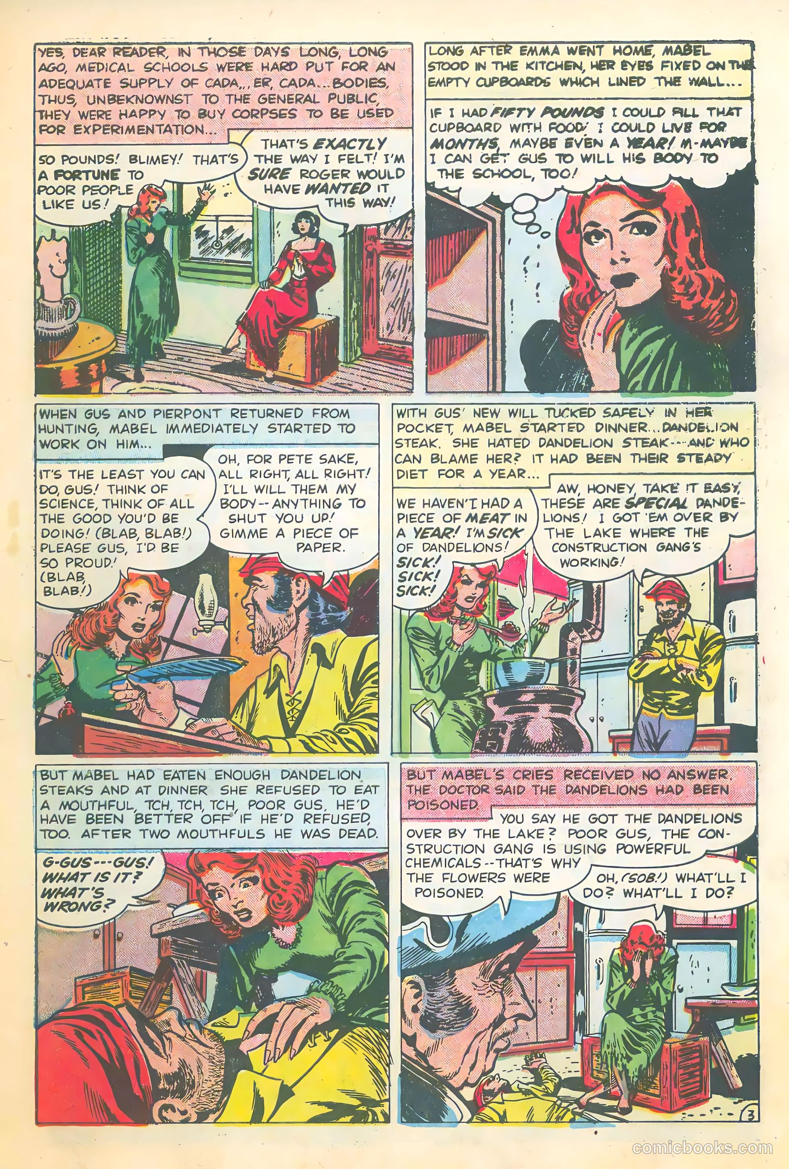 Mysterious Adventures #23 (1954) — page 31 of 36