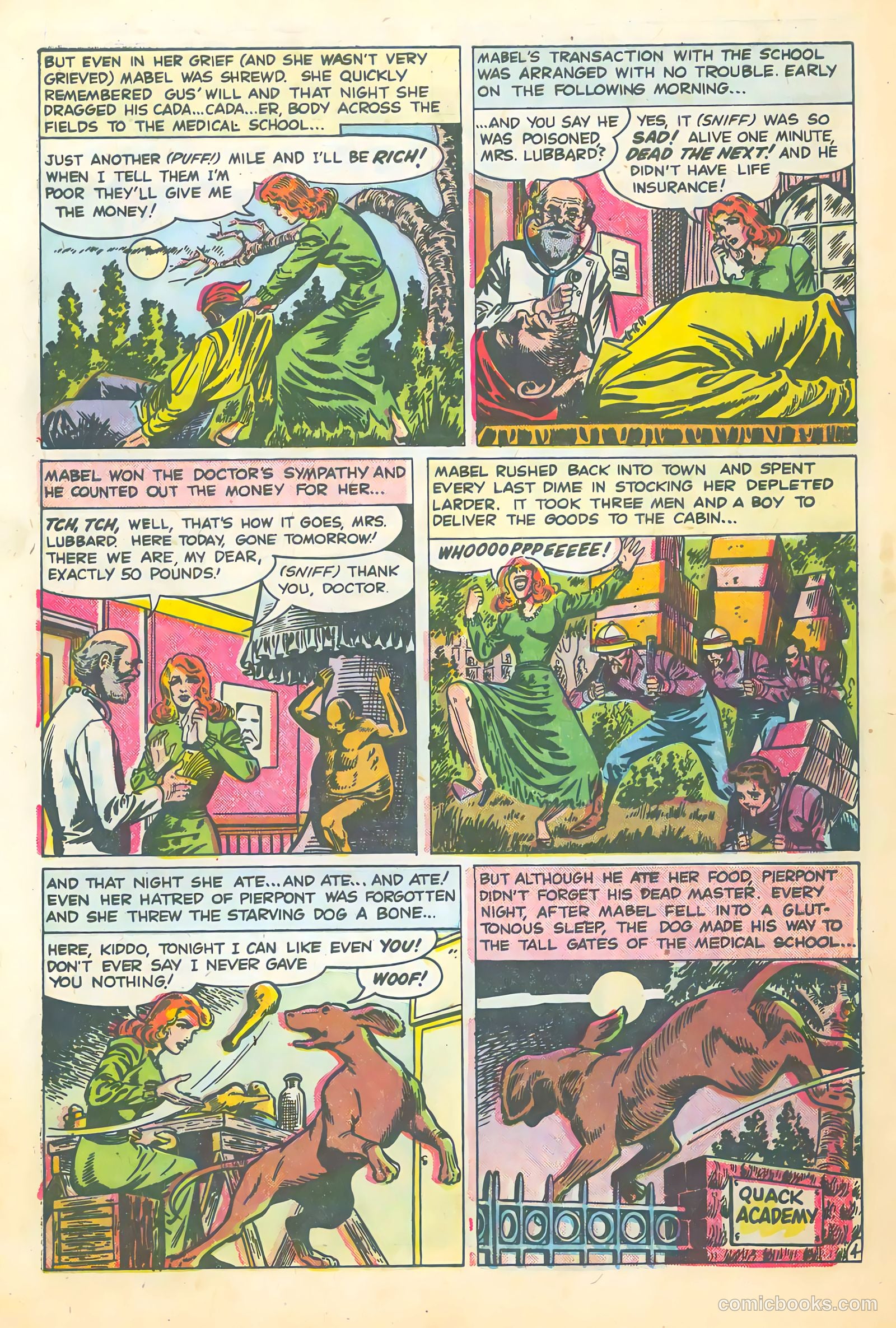Mysterious Adventures #23 (1954) — page 32 of 36