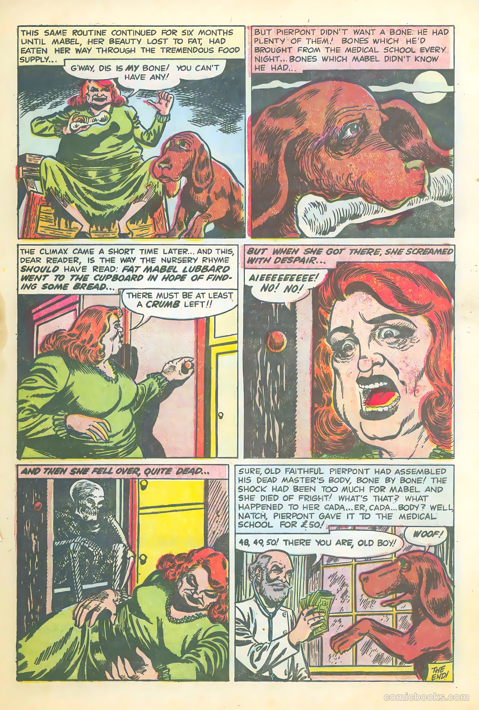 Mysterious Adventures #23 (1954) — page 33 of 36