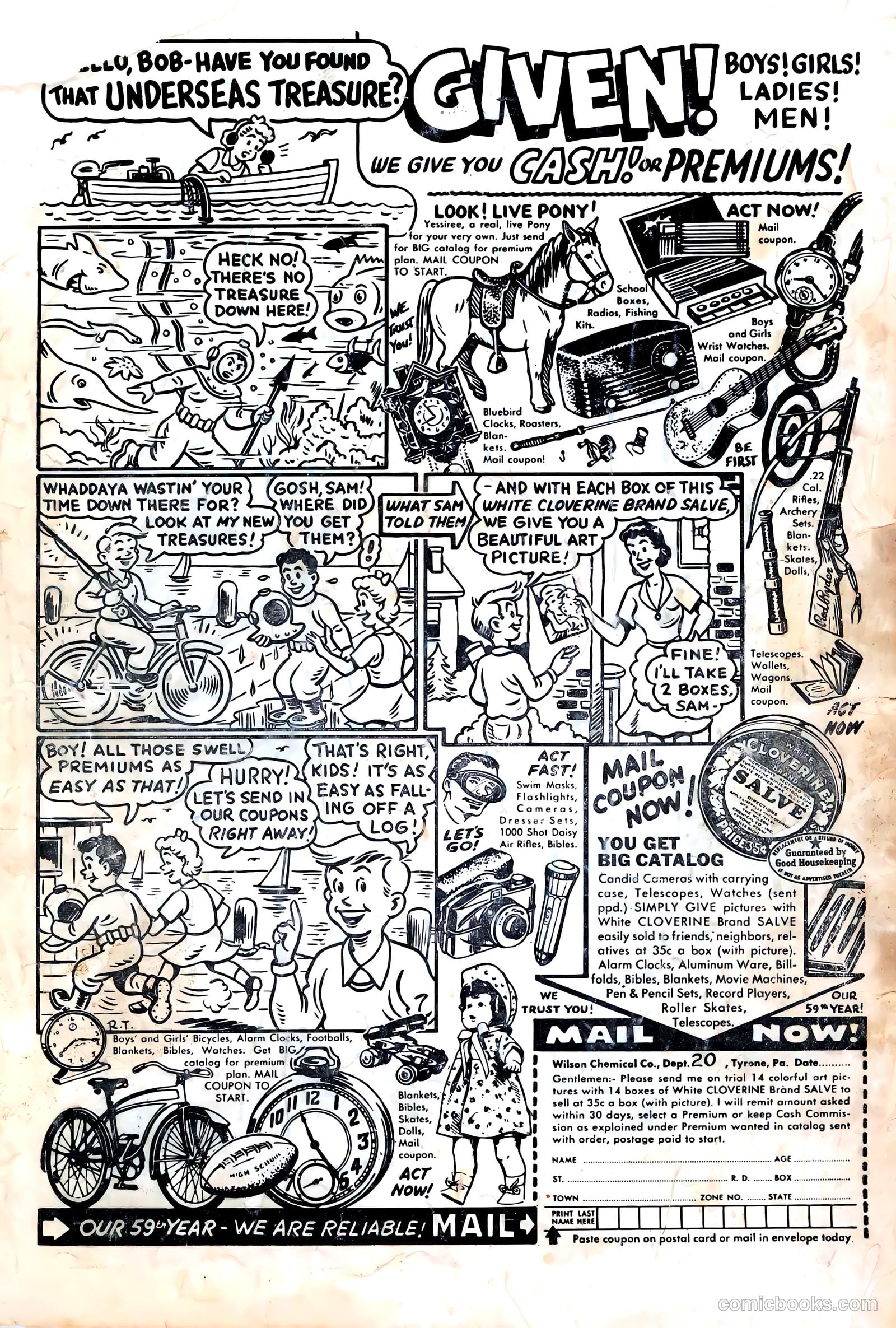Mysterious Adventures #23 (1954) — page 36 of 36