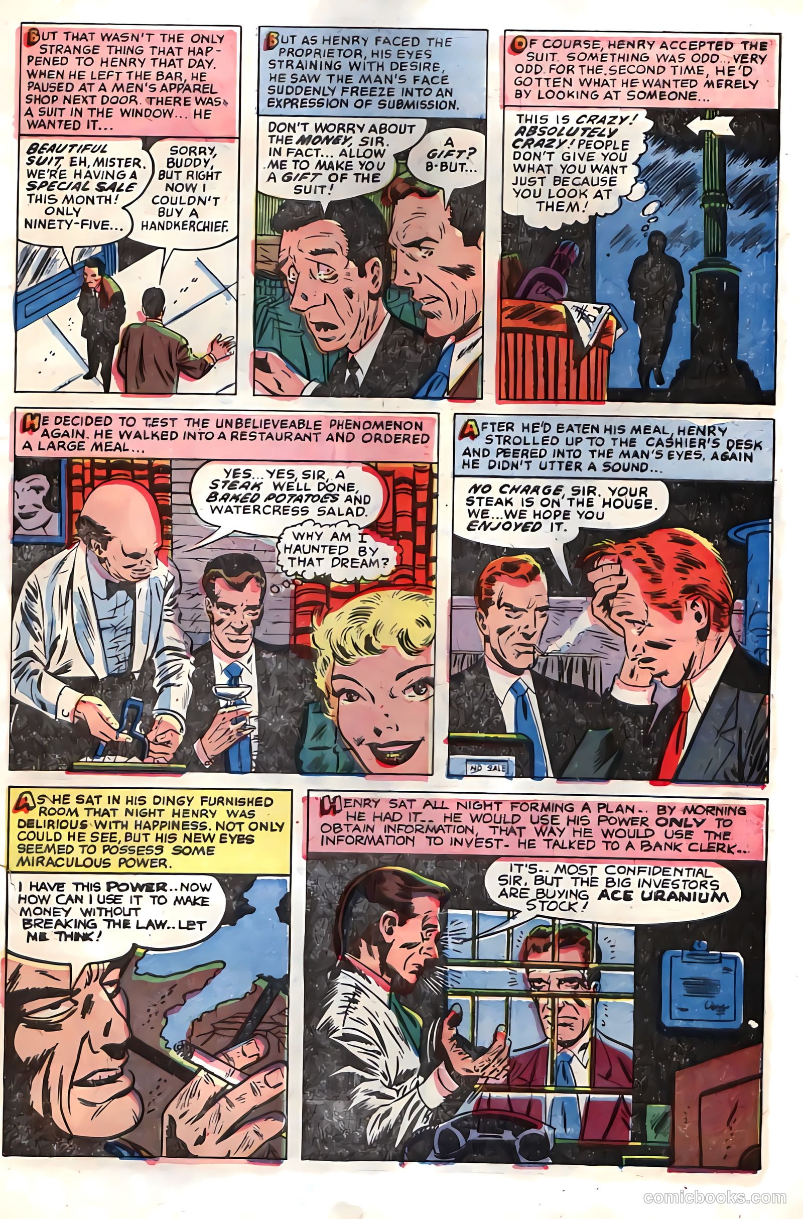Mysterious Adventures #24 (1955) — page 5 of 36