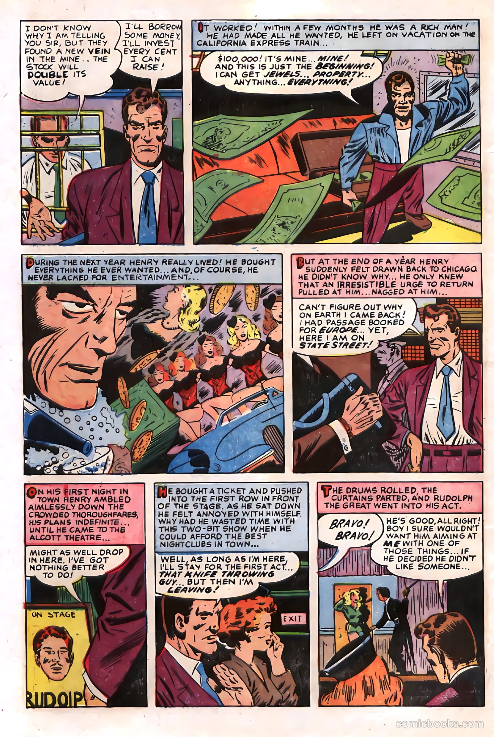 Mysterious Adventures #24 (1955) — page 6 of 36