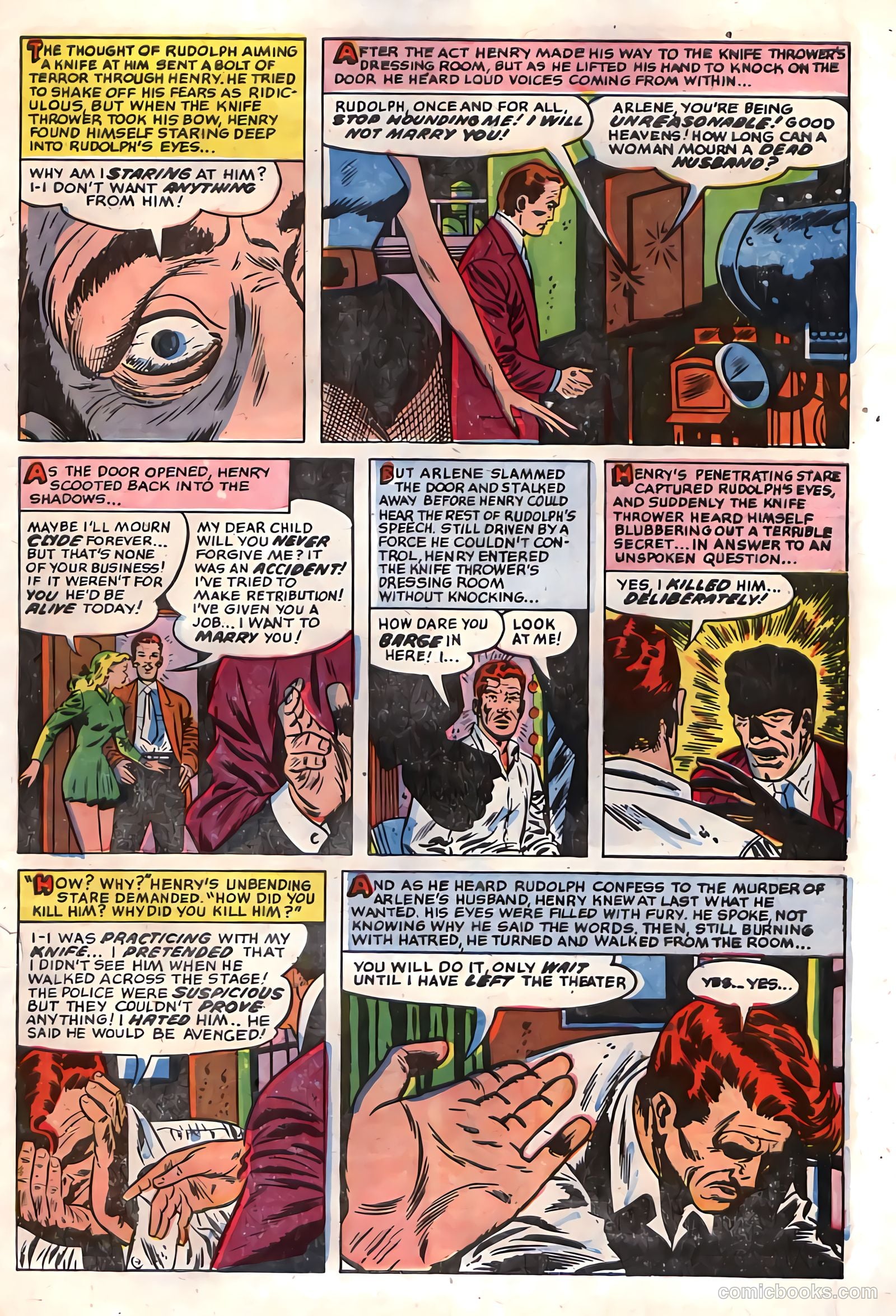 Mysterious Adventures #24 (1955) — page 7 of 36