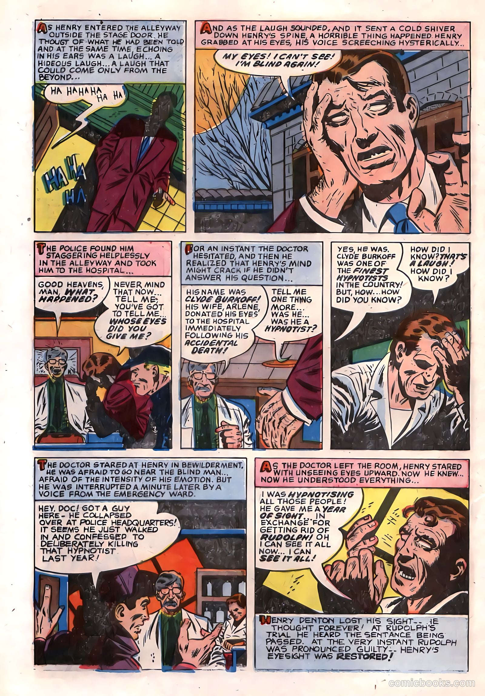Mysterious Adventures #24 (1955) — page 8 of 36