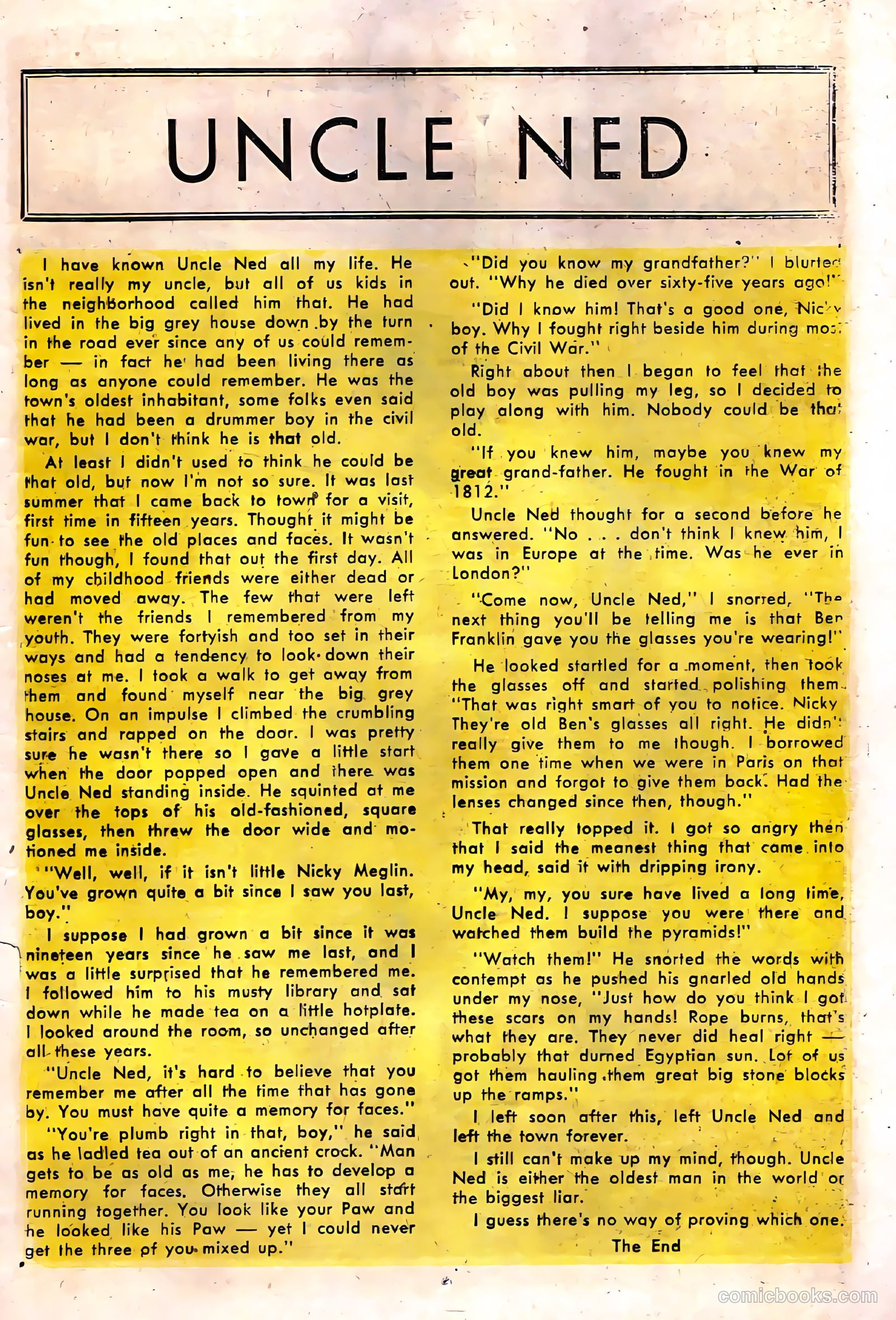 Mysterious Adventures #24 (1955) — page 11 of 36