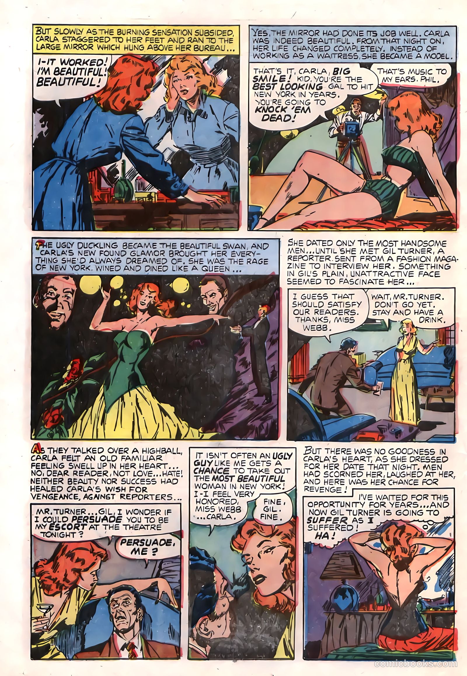 Mysterious Adventures #24 (1955) — page 16 of 36