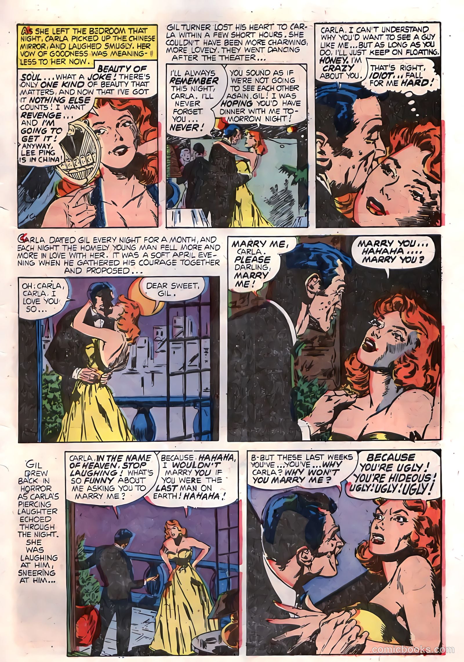 Mysterious Adventures #24 (1955) — page 17 of 36