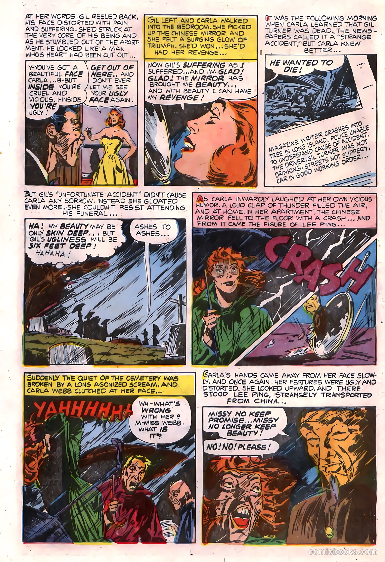 Mysterious Adventures #24 (1955) — page 18 of 36