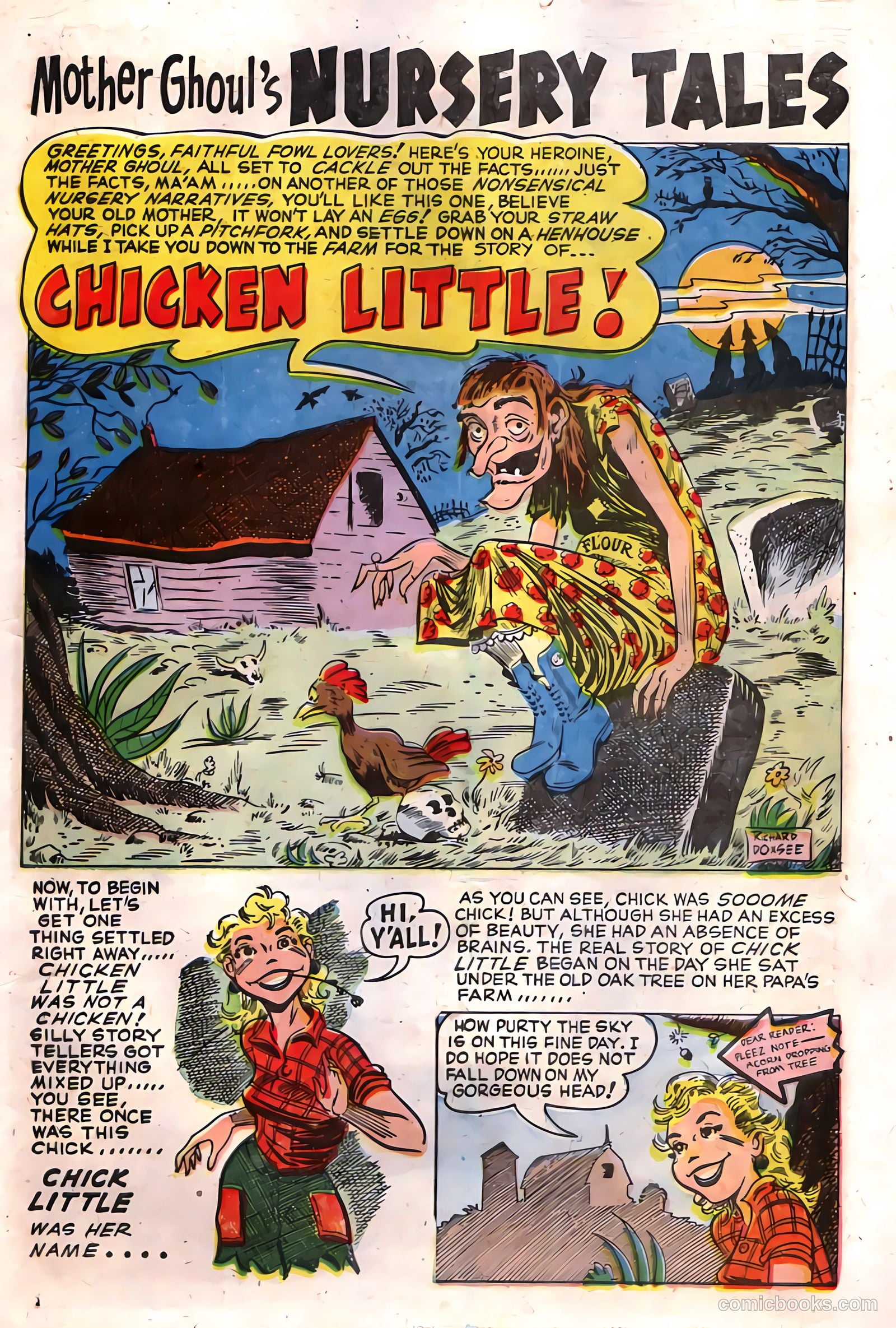 Mysterious Adventures #24 (1955) — page 19 of 36