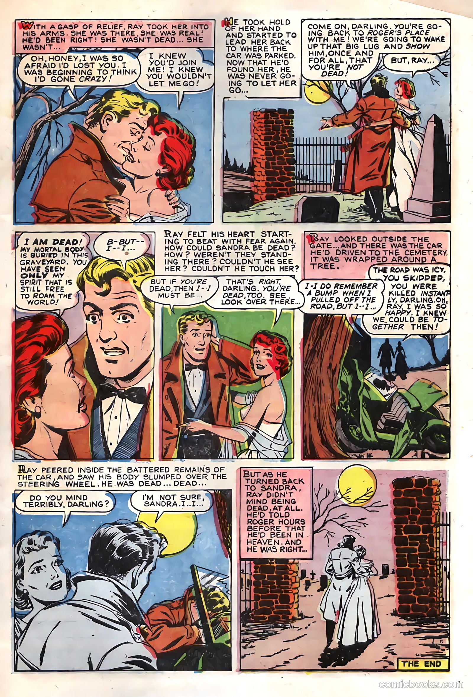 Mysterious Adventures #24 (1955) — page 33 of 36