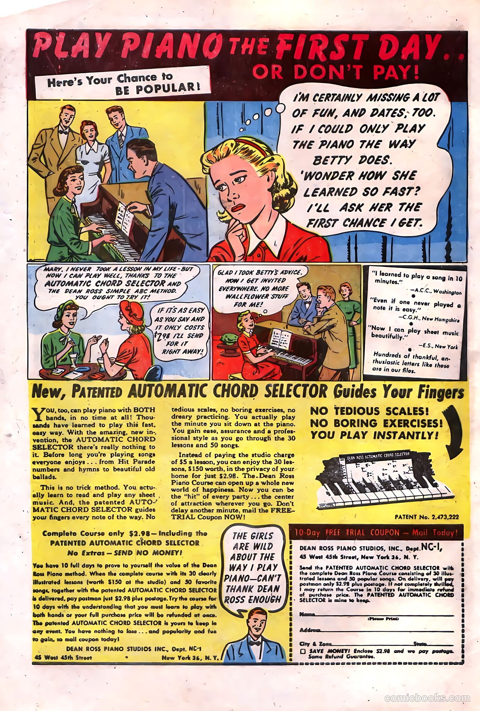 Mysterious Adventures #24 (1955) — page 34 of 36