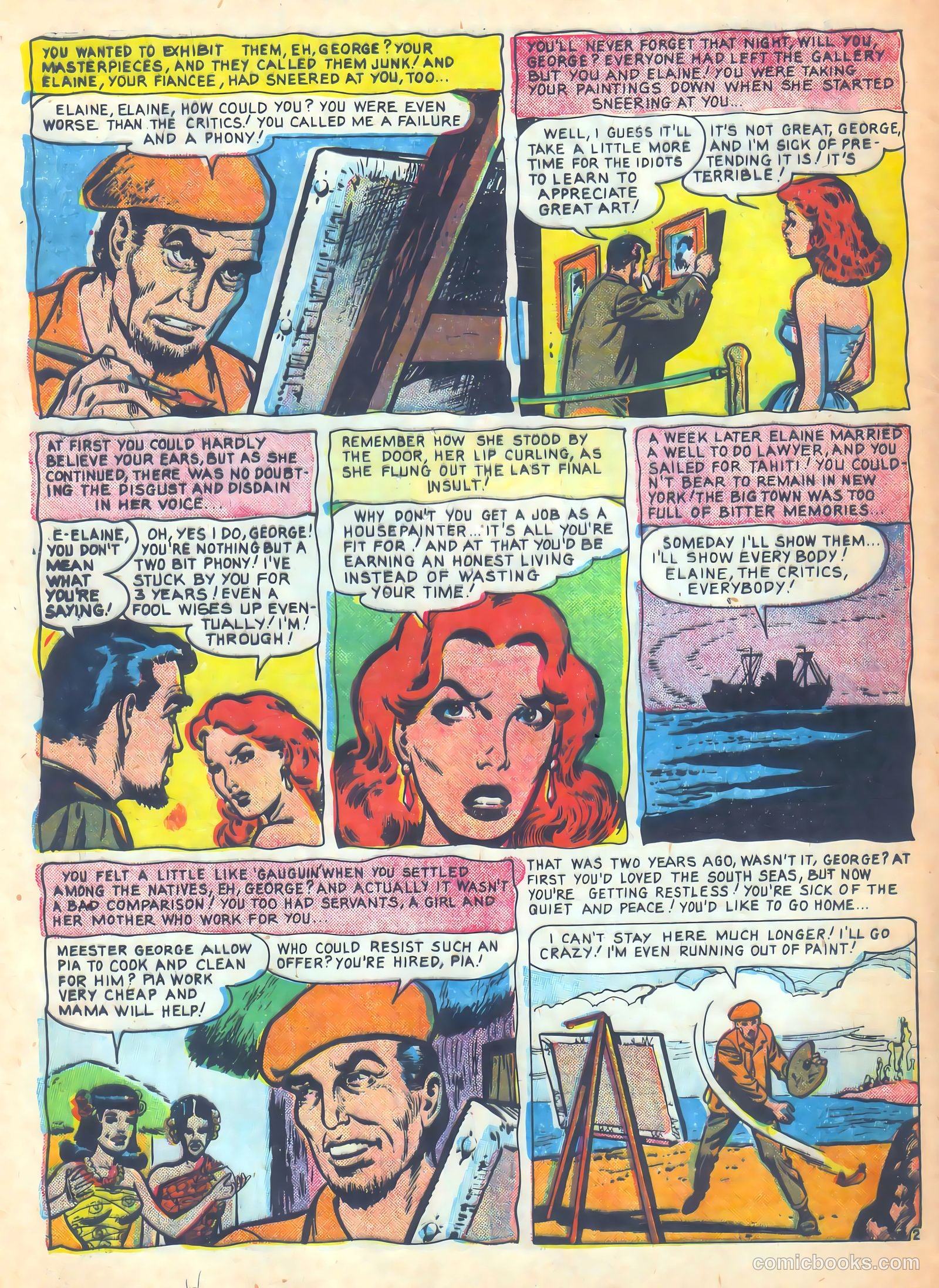 Mysterious Adventures #25 (1955) — page 4 of 36