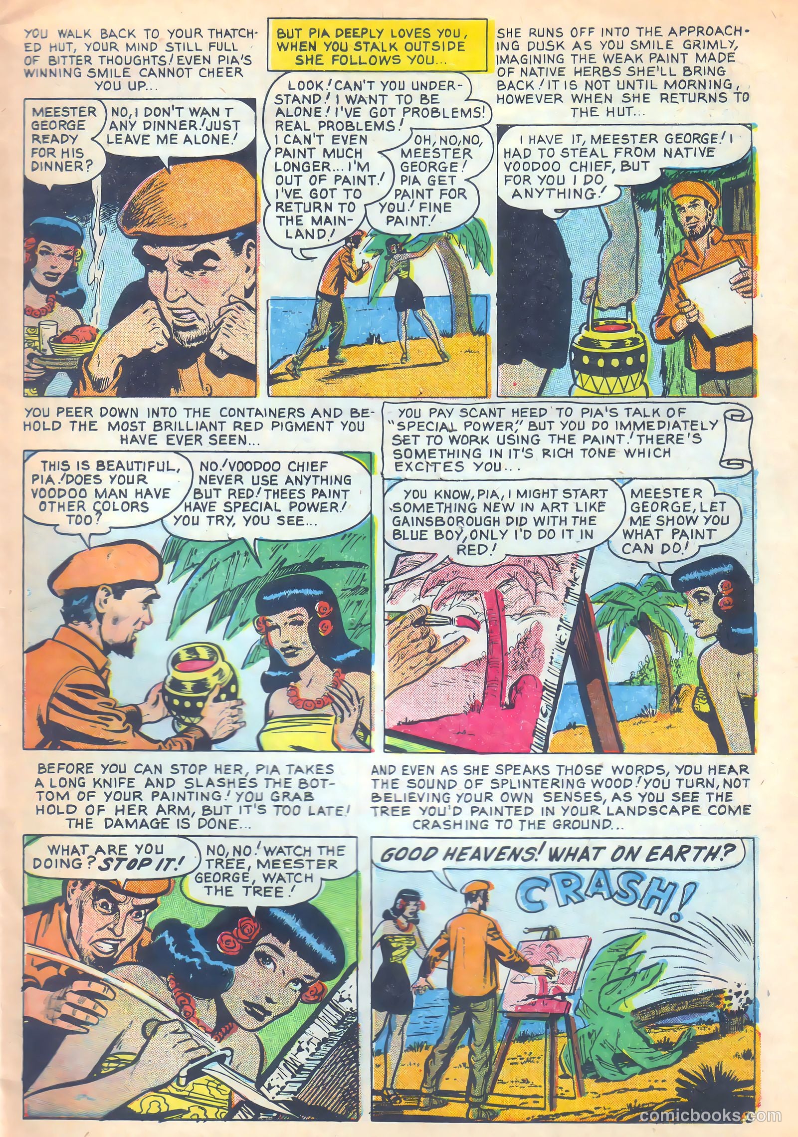 Mysterious Adventures #25 (1955) — page 5 of 36