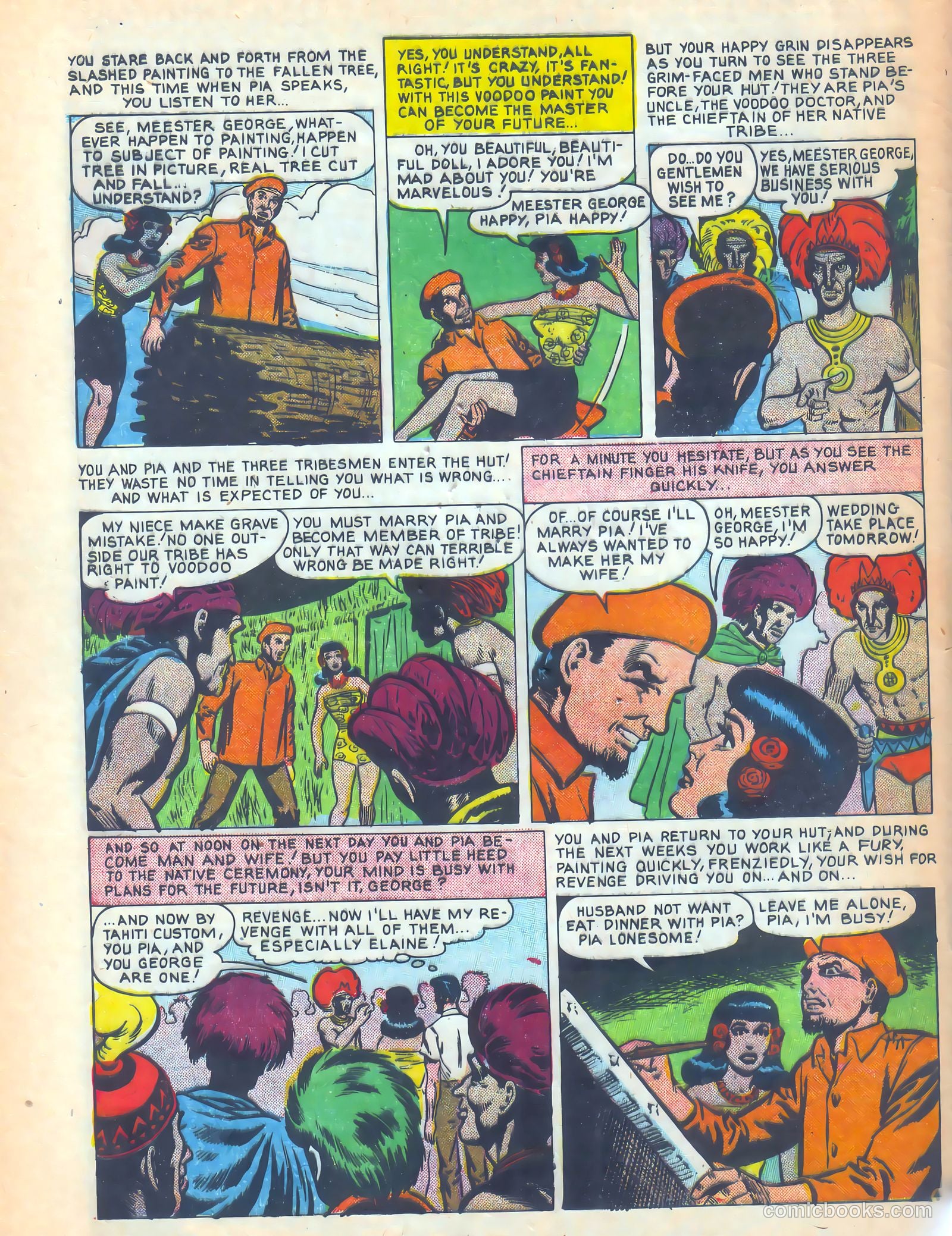Mysterious Adventures #25 (1955) — page 6 of 36