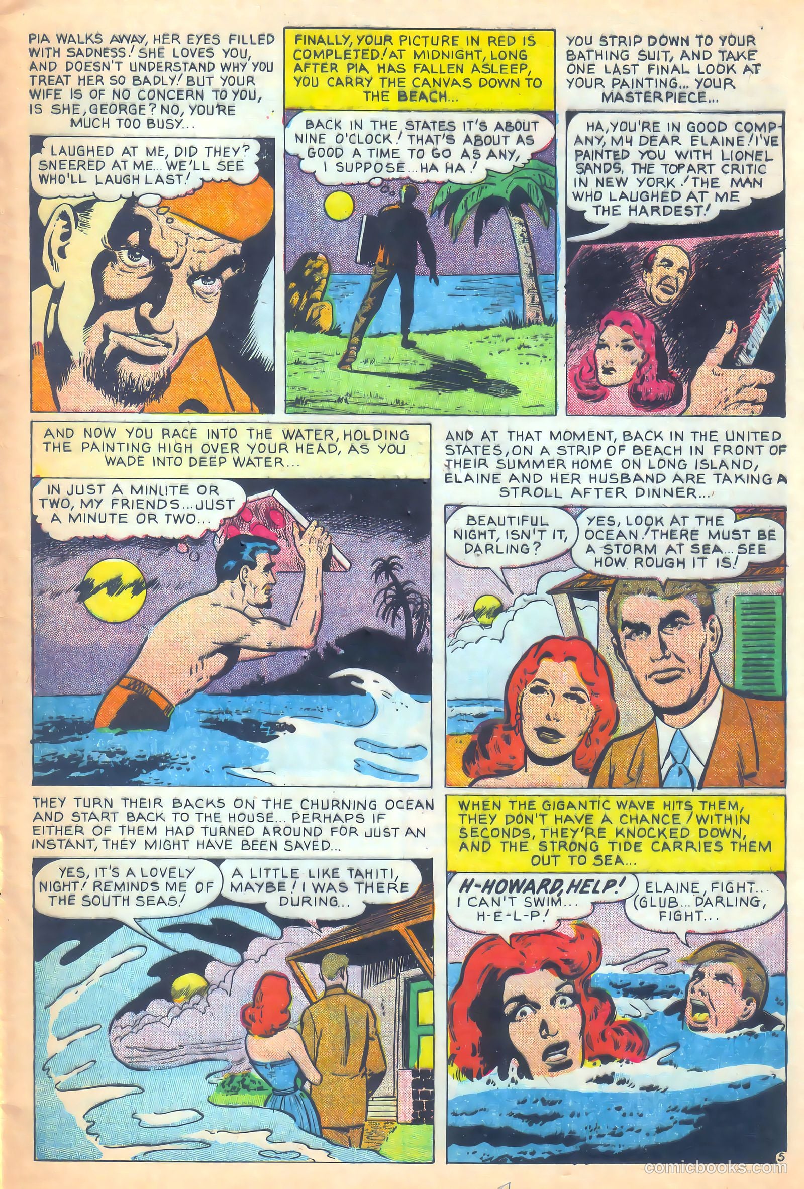 Mysterious Adventures #25 (1955) — page 7 of 36