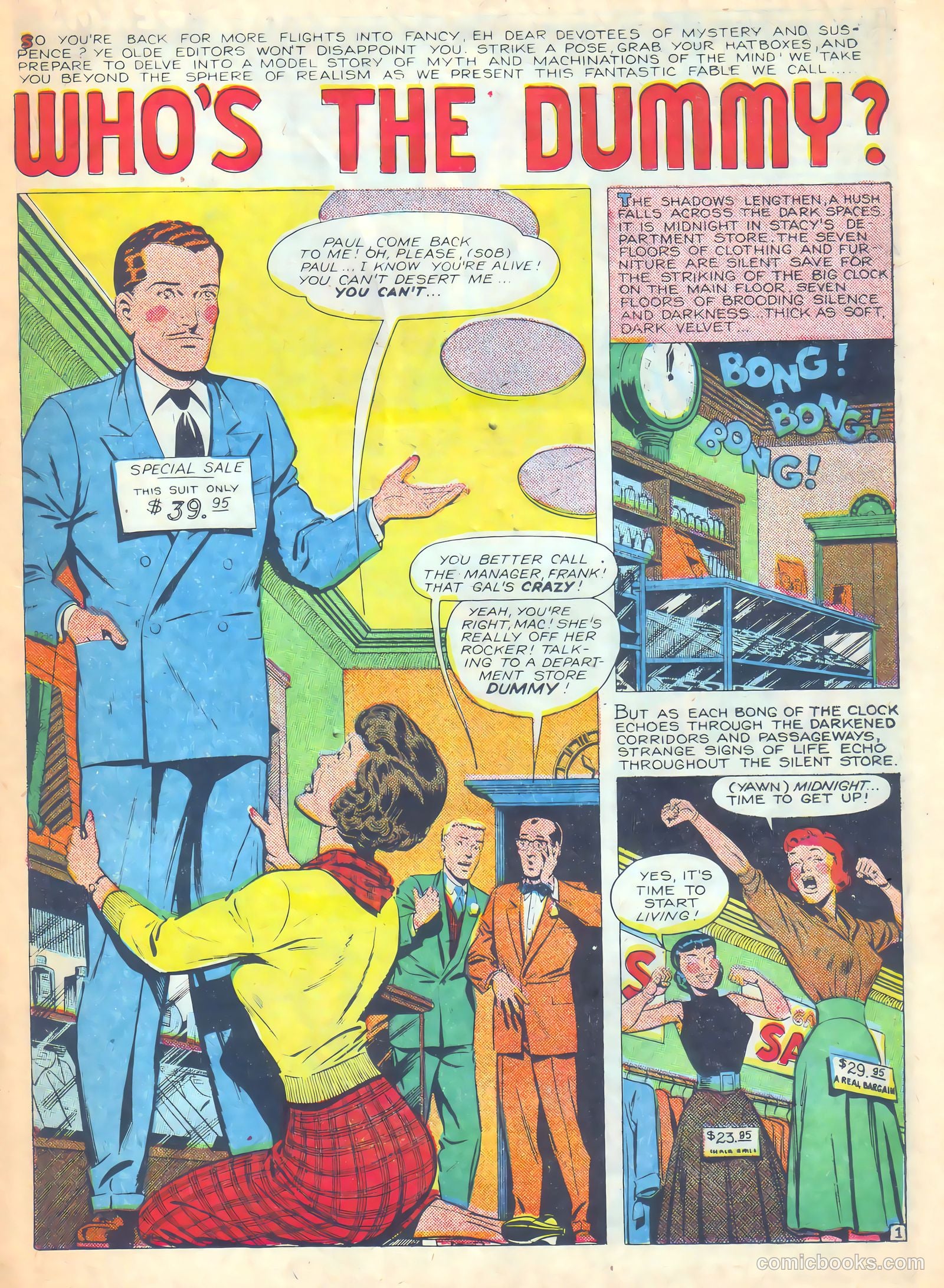 Mysterious Adventures #25 (1955) — page 13 of 36
