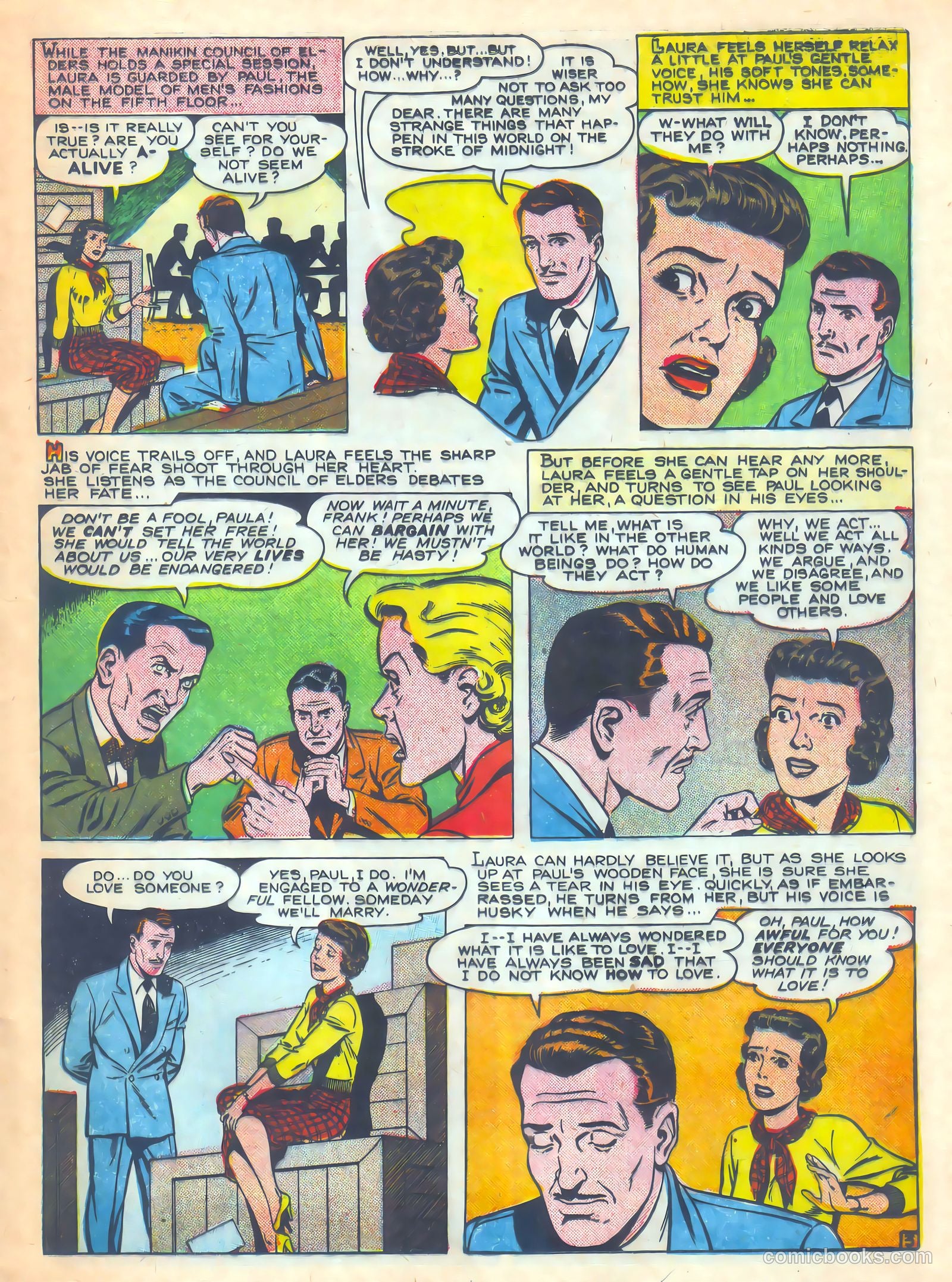 Mysterious Adventures #25 (1955) — page 15 of 36