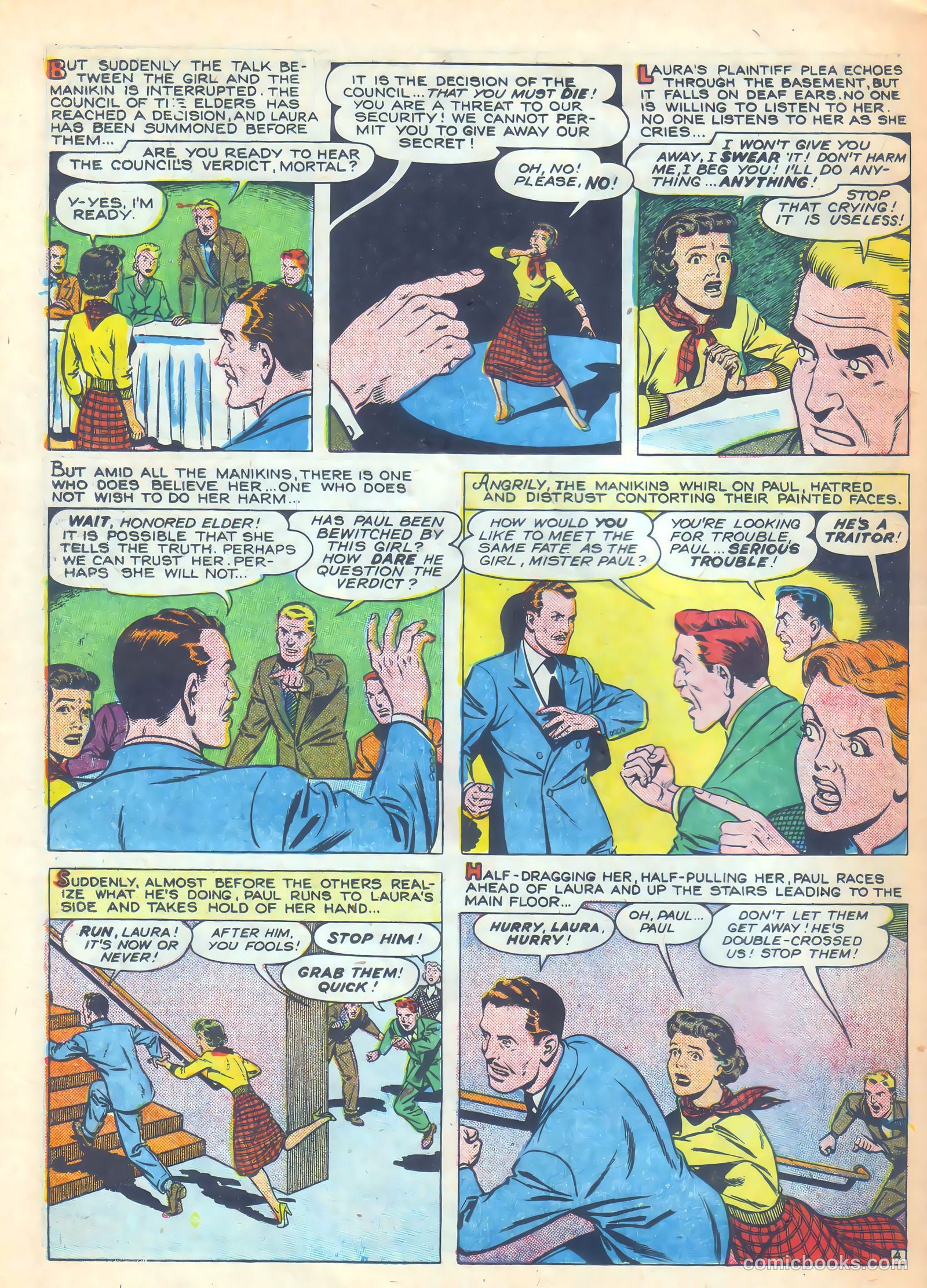 Mysterious Adventures #25 (1955) — page 16 of 36