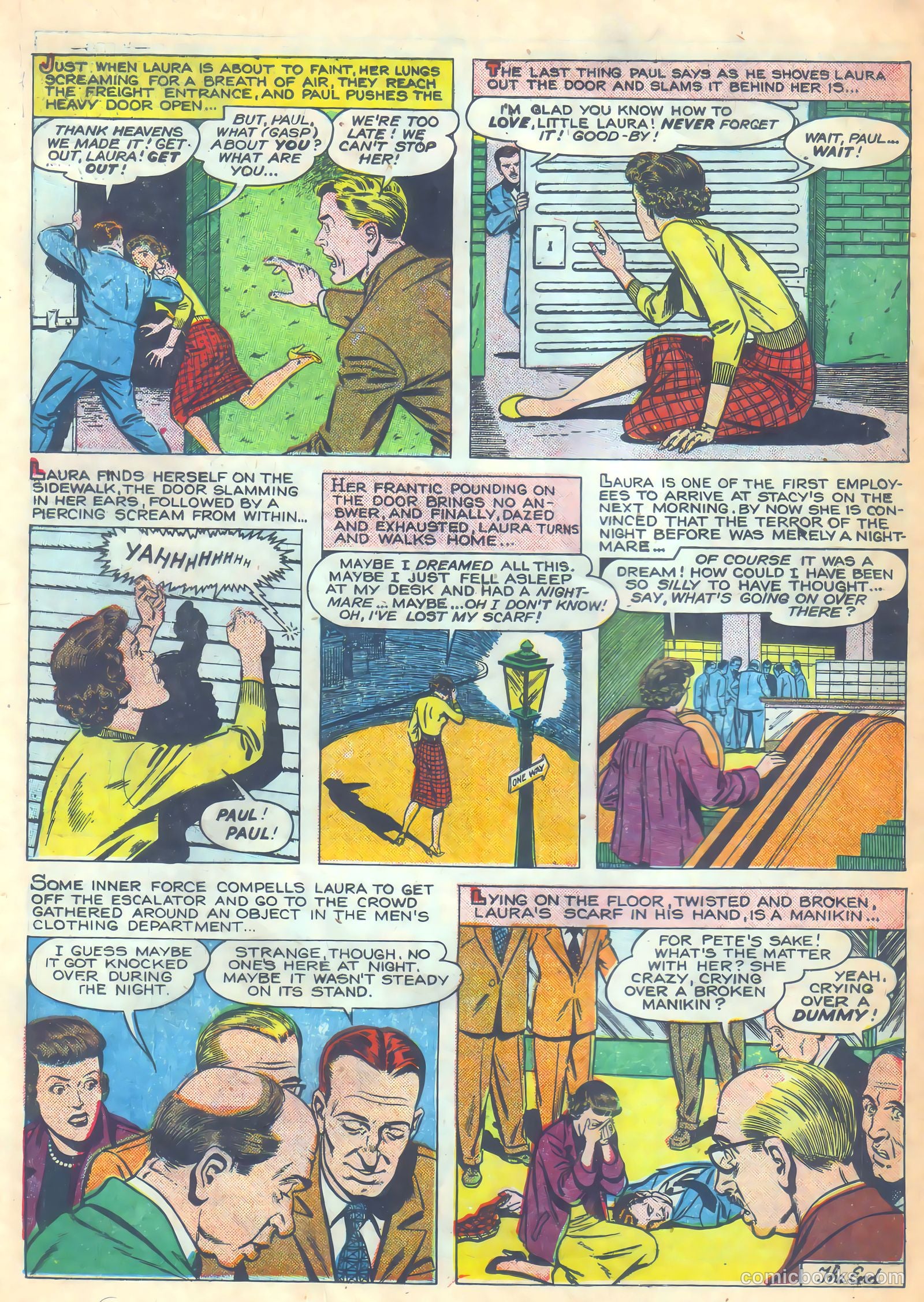 Mysterious Adventures #25 (1955) — page 18 of 36