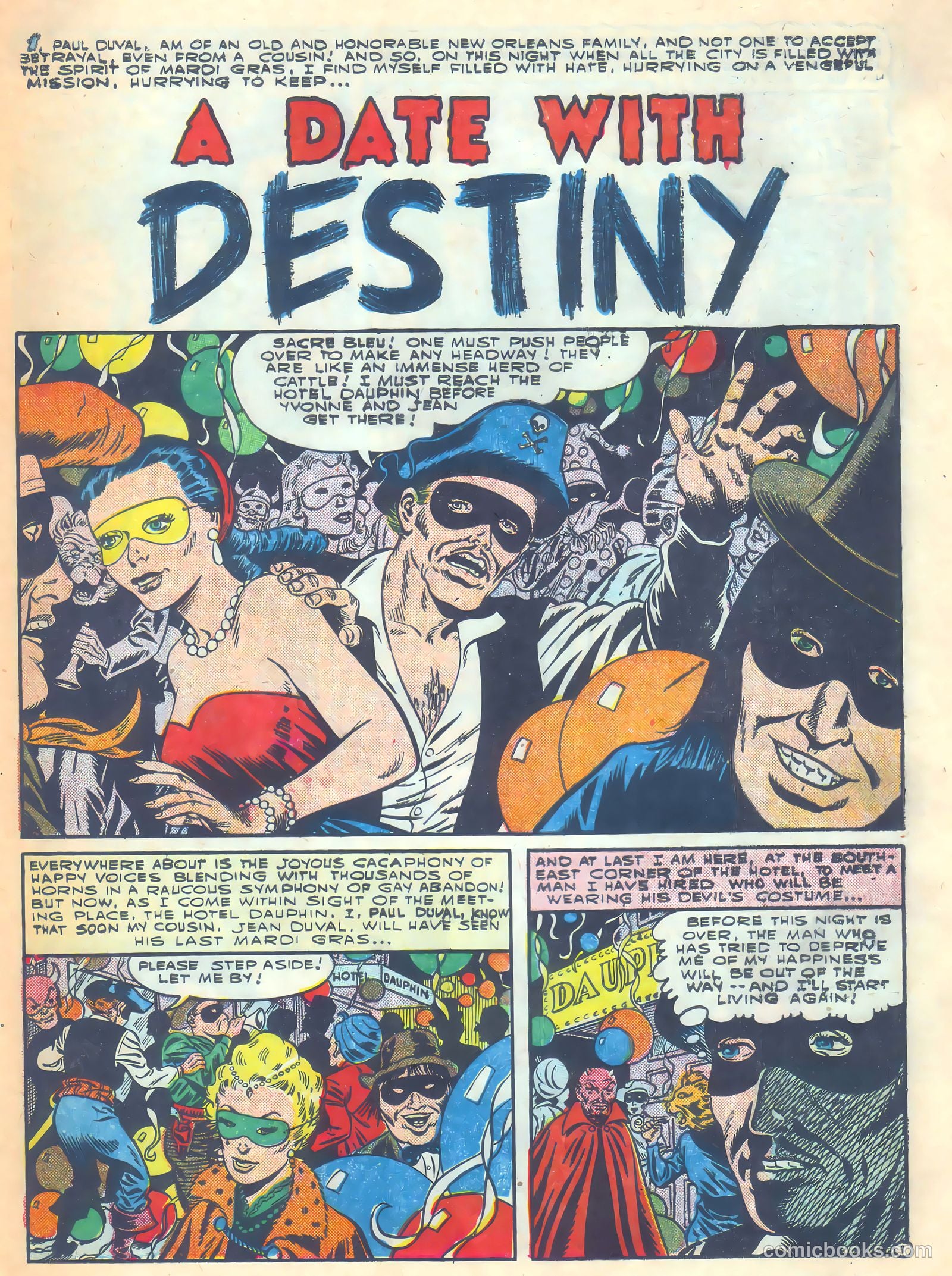 Mysterious Adventures #25 (1955) — page 19 of 36