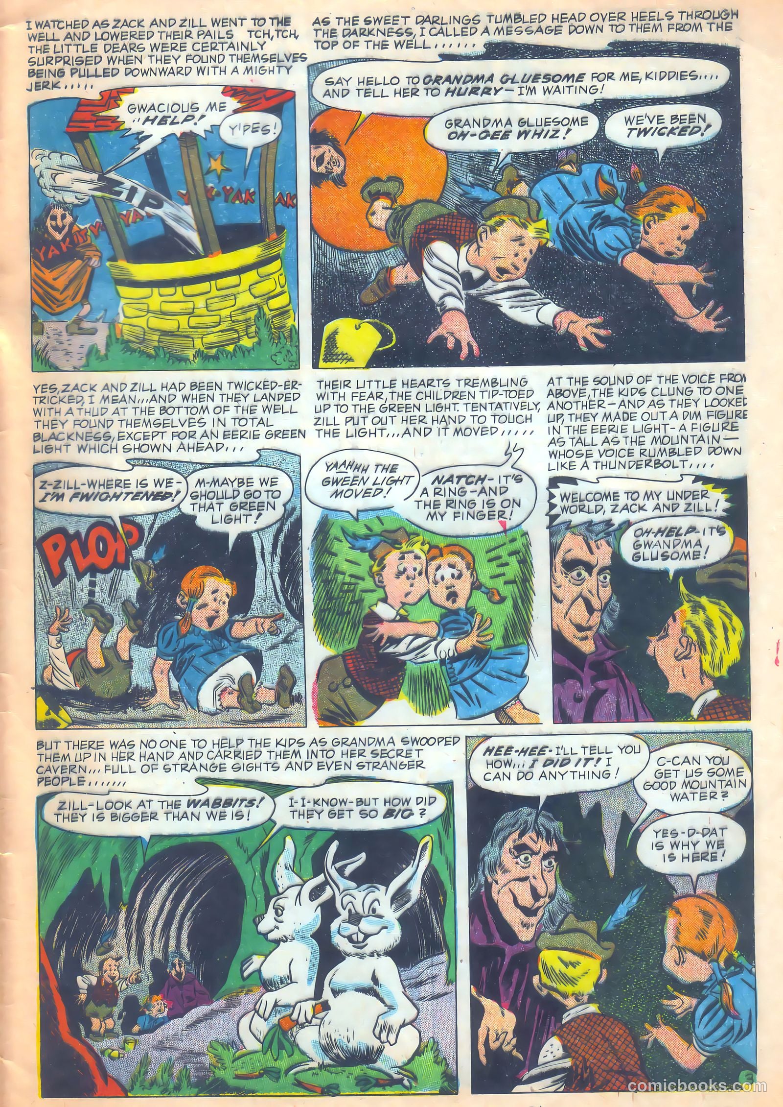 Mysterious Adventures #25 (1955) — page 31 of 36