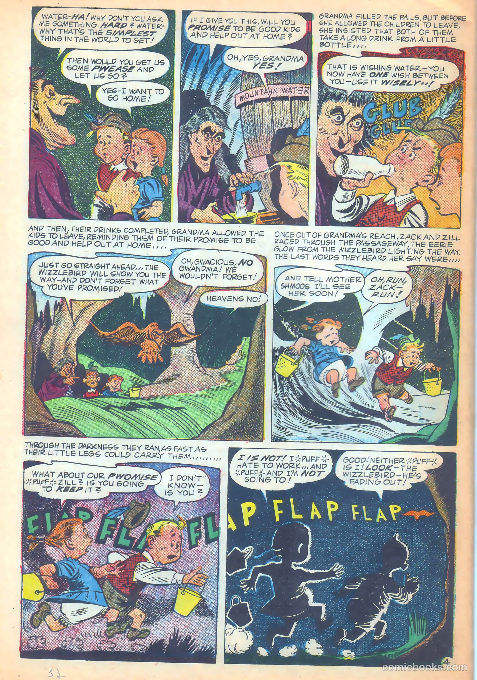 Mysterious Adventures #25 (1955) — page 32 of 36