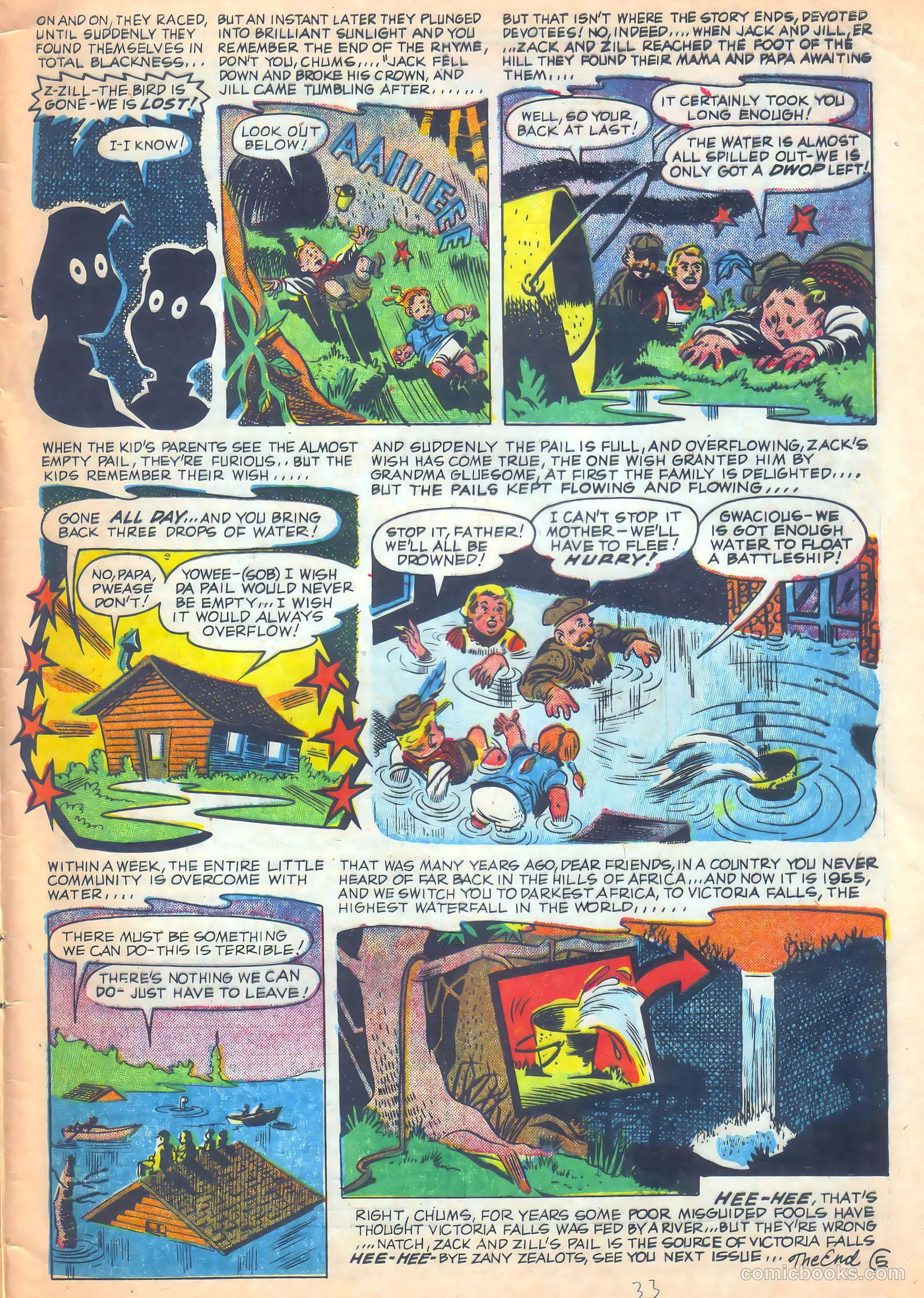 Mysterious Adventures #25 (1955) — page 33 of 36