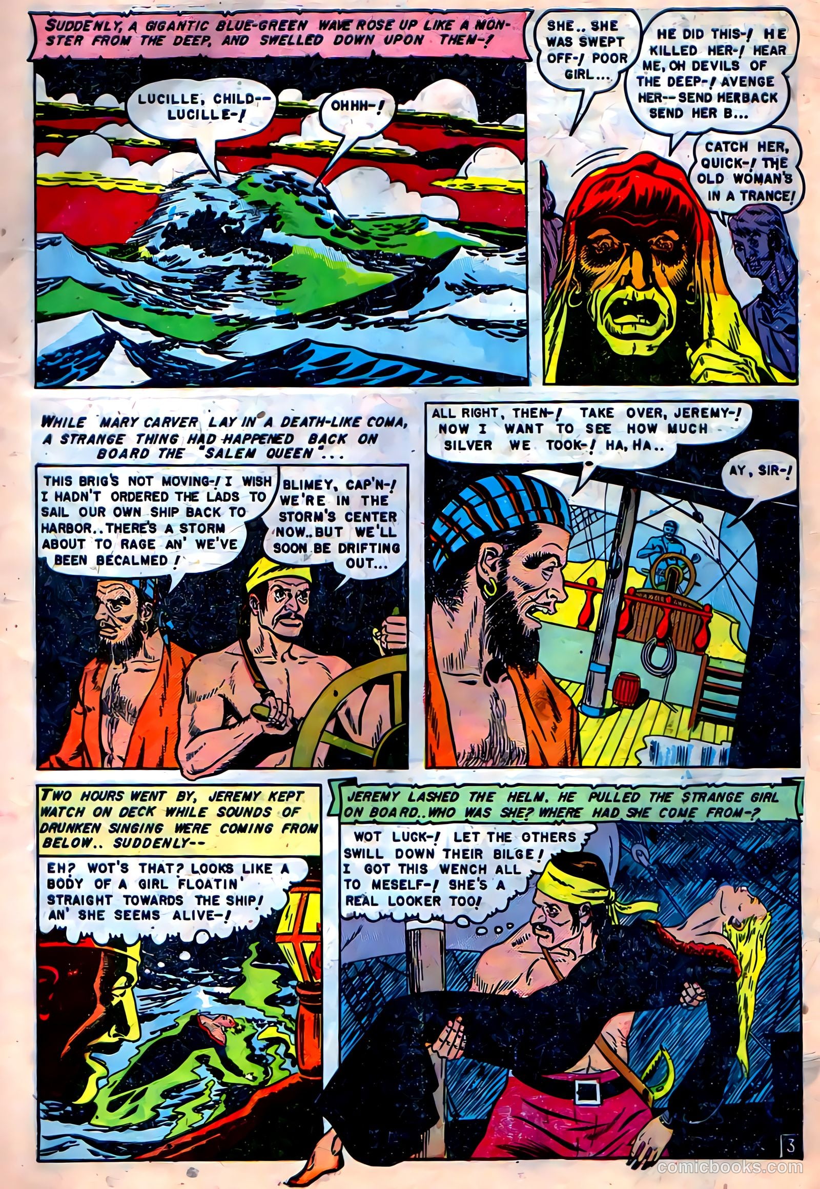 Mysterious Adventures #3 (1951) — page 5 of 36
