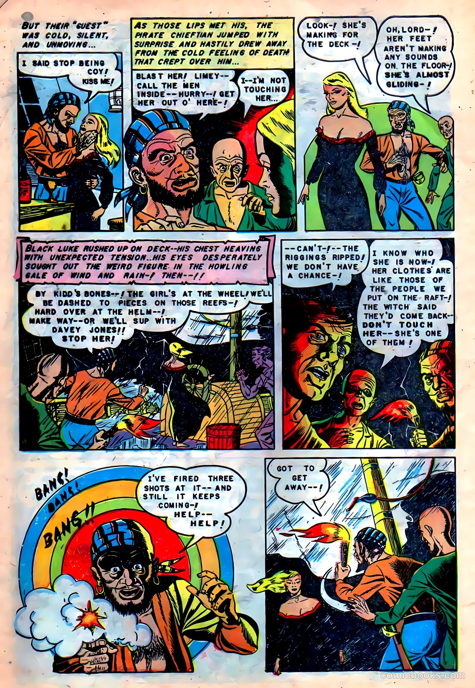 Mysterious Adventures #3 (1951) — page 8 of 36