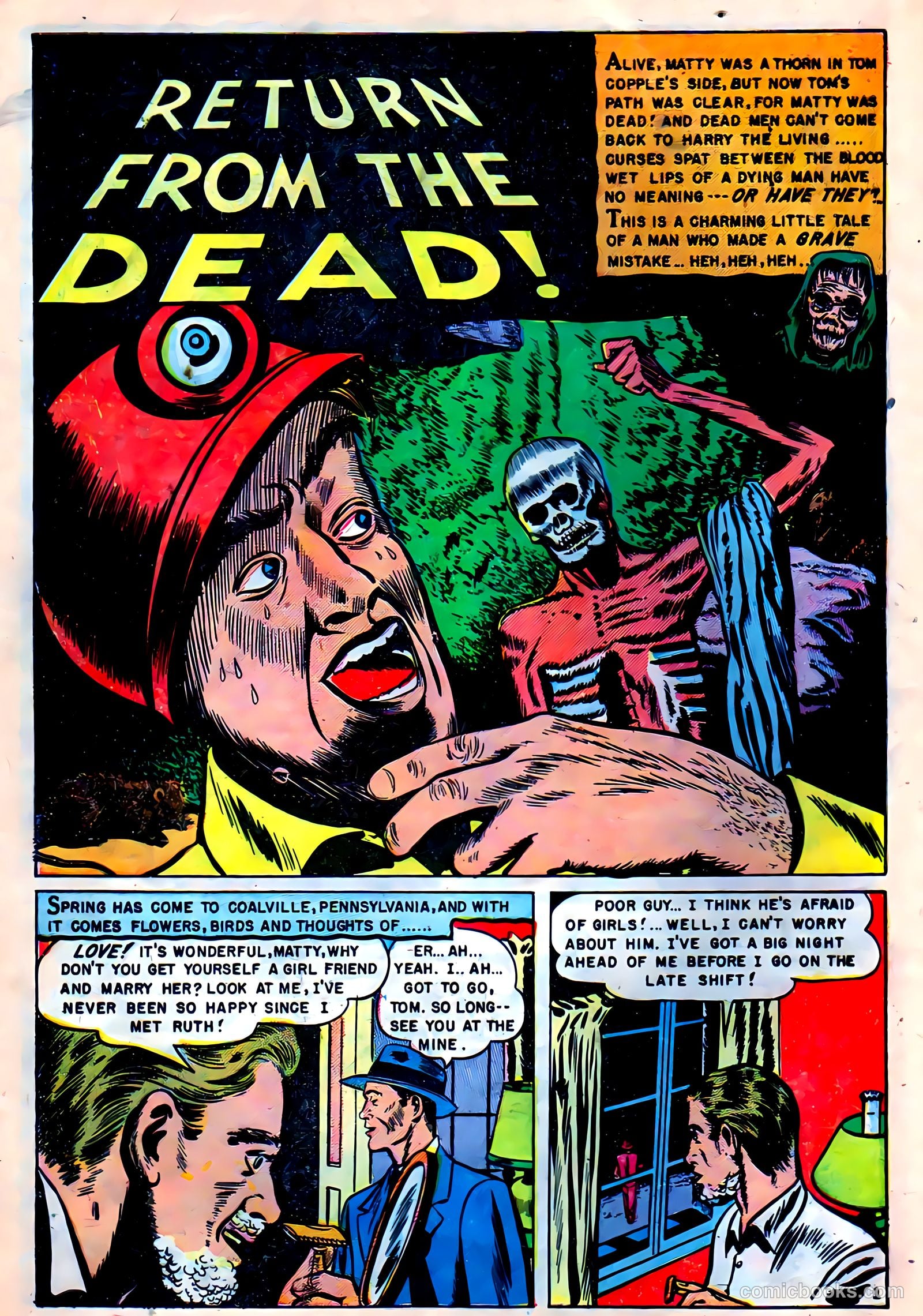 Mysterious Adventures #3 (1951) — page 10 of 36